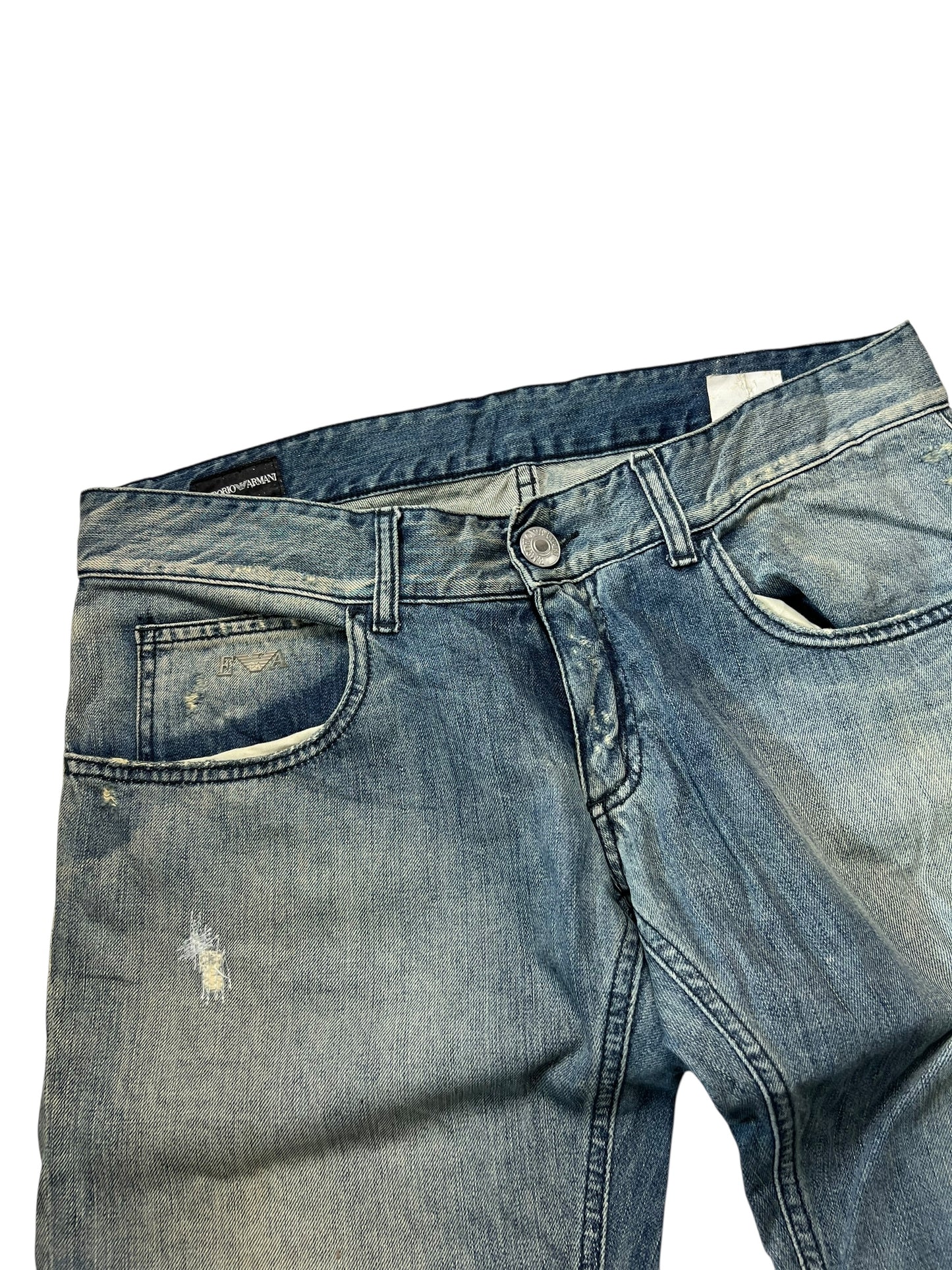 Armani Straight Jeans | 34 (L)