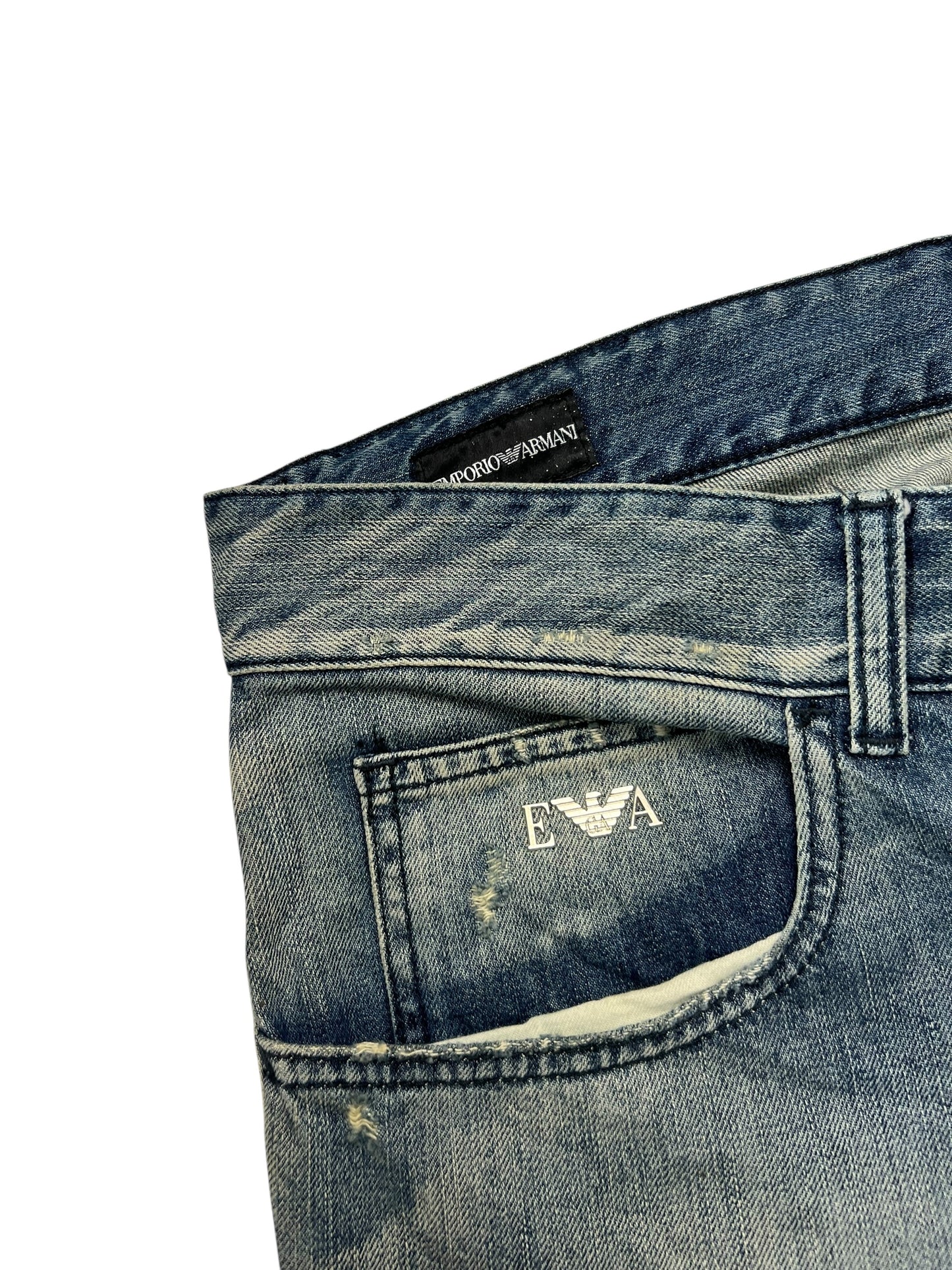 Armani Straight Jeans | 34 (L)