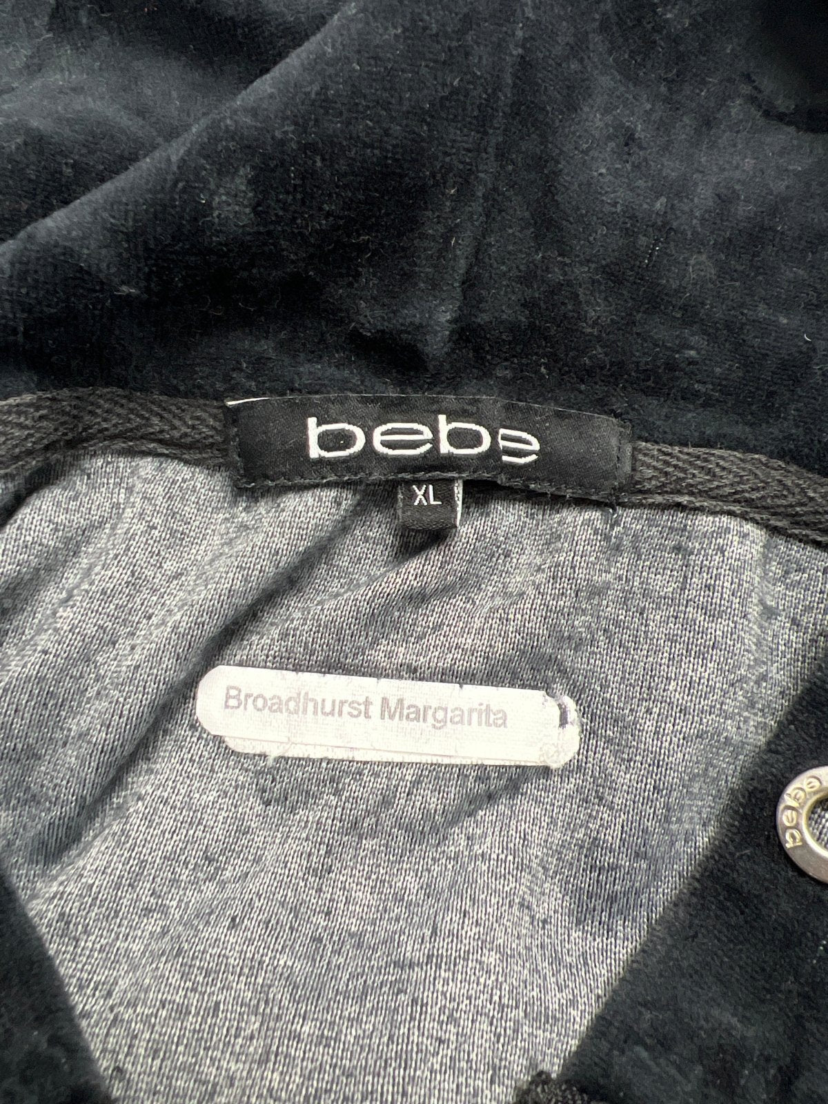 Bebe Zip Hoodie | XL
