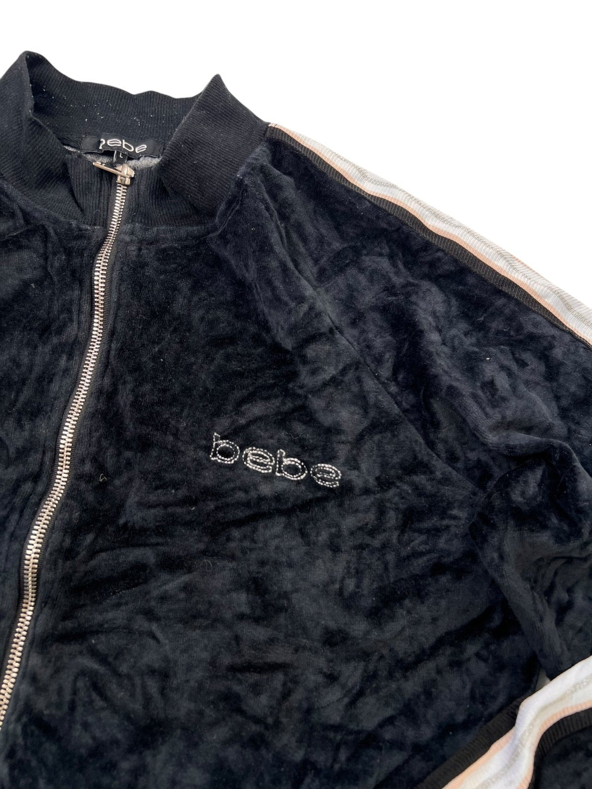 Bebe Zip Sweater | L