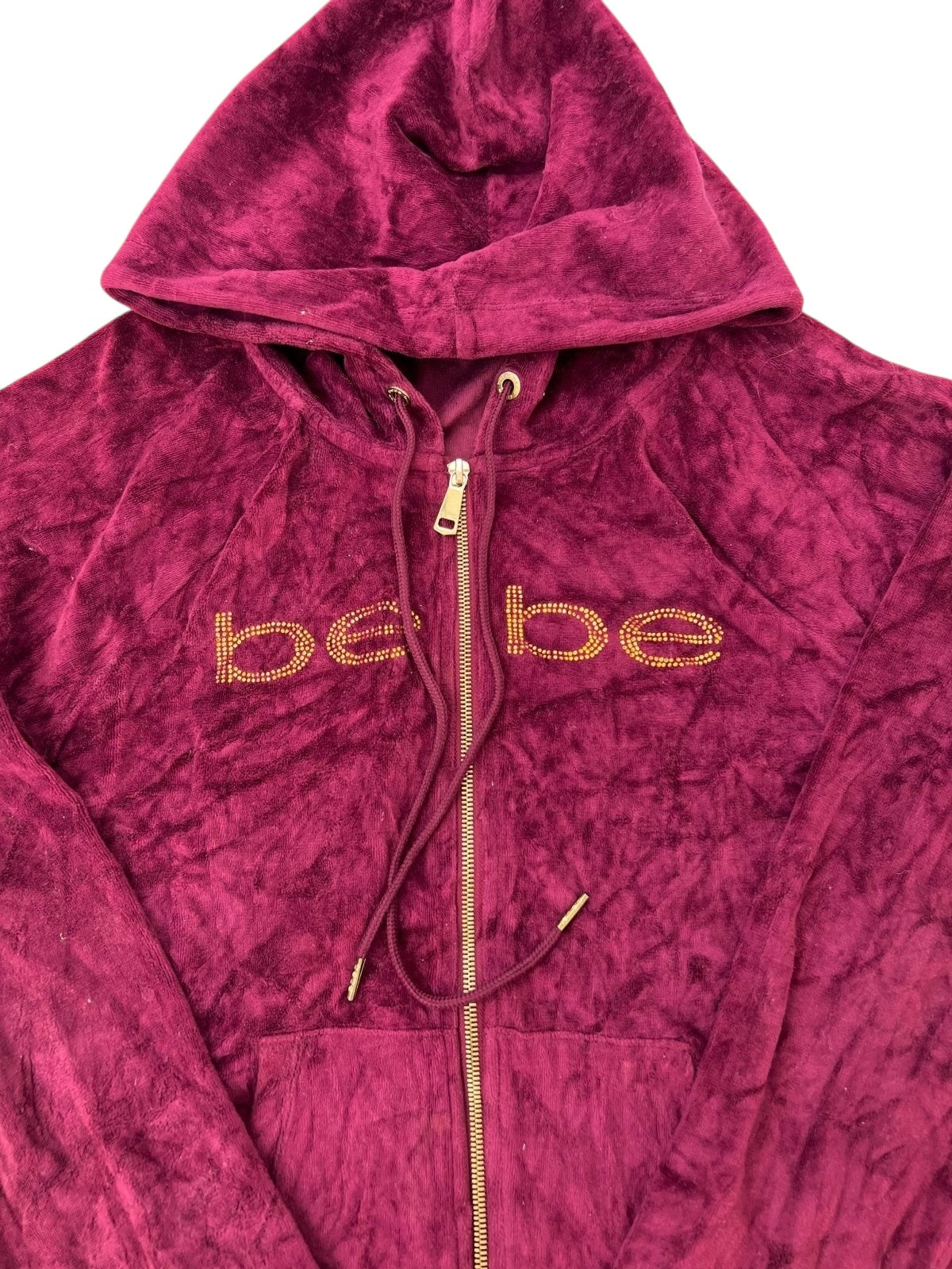 Bebe Zip Up Hoodie | L
