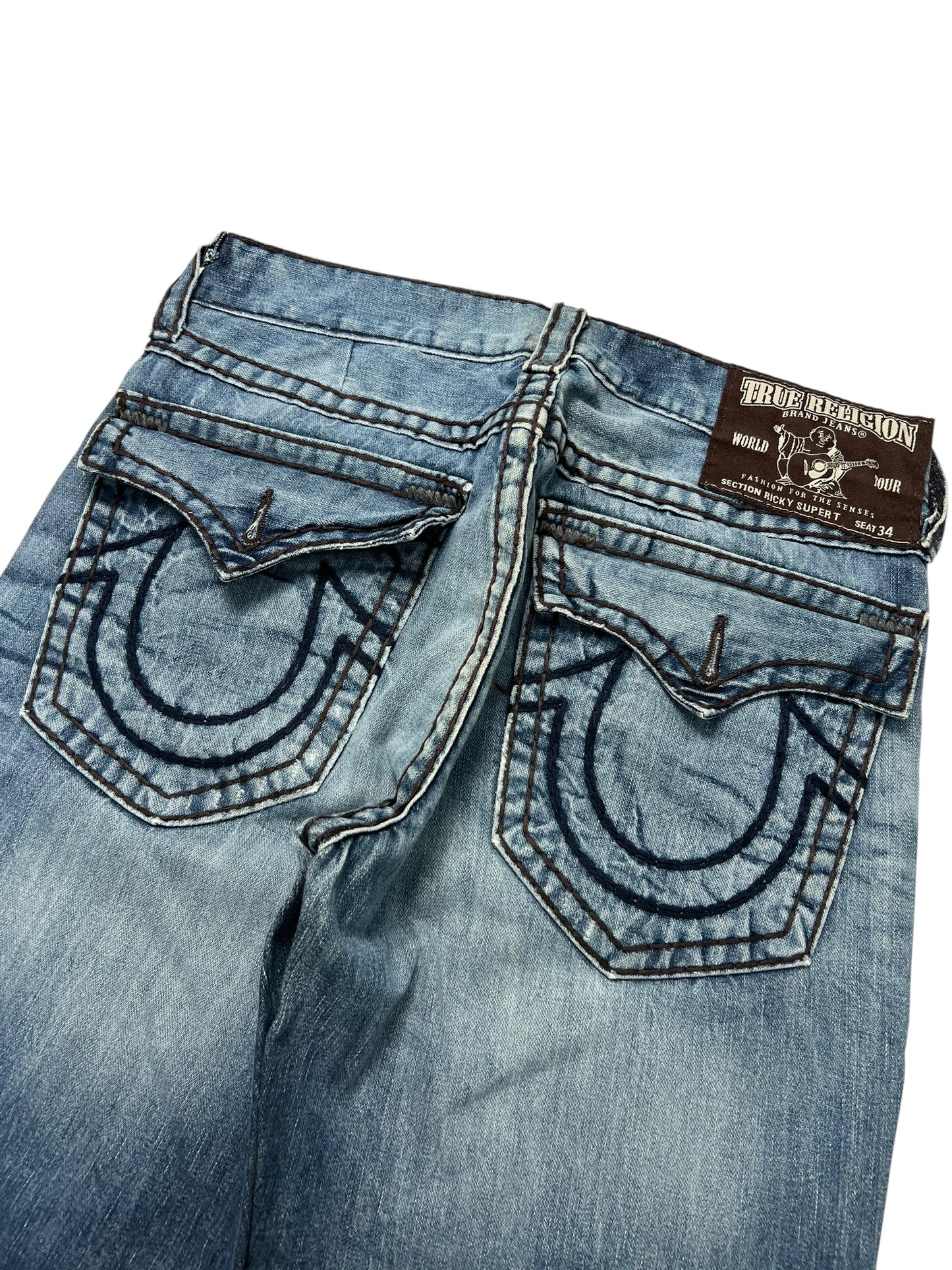 True Religion Ricky Super T Straight | 36 (M)