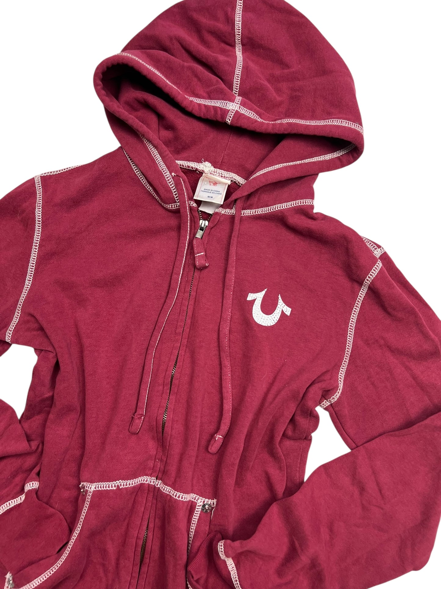 True Religion Zip Hoodie | M/L