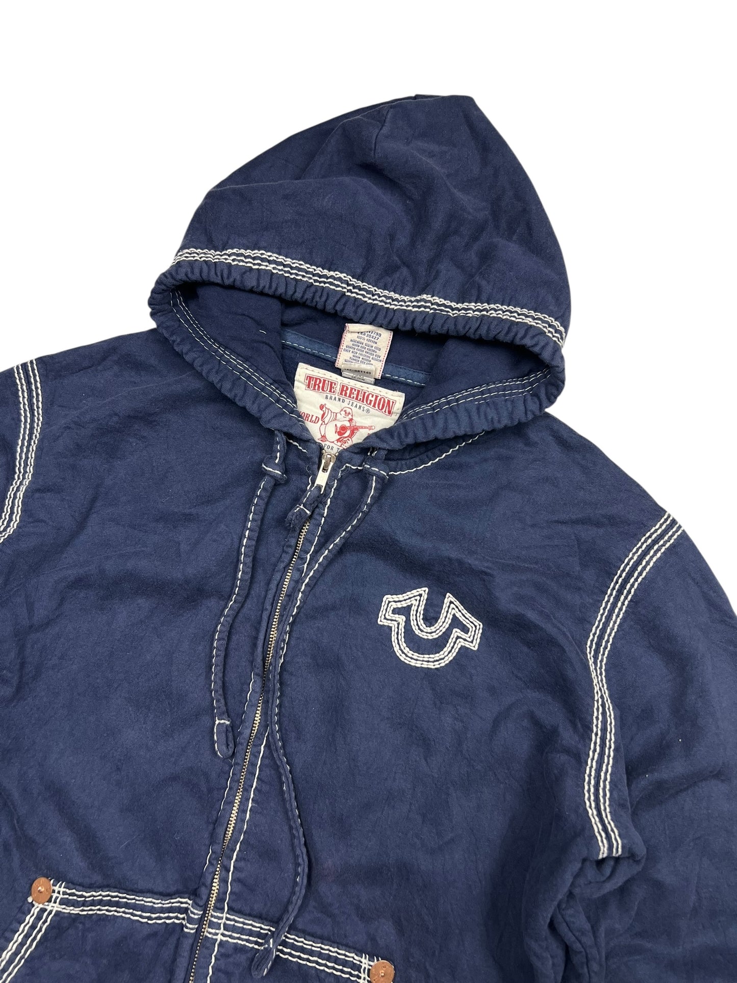 True Religion Zip Hoodie | XL