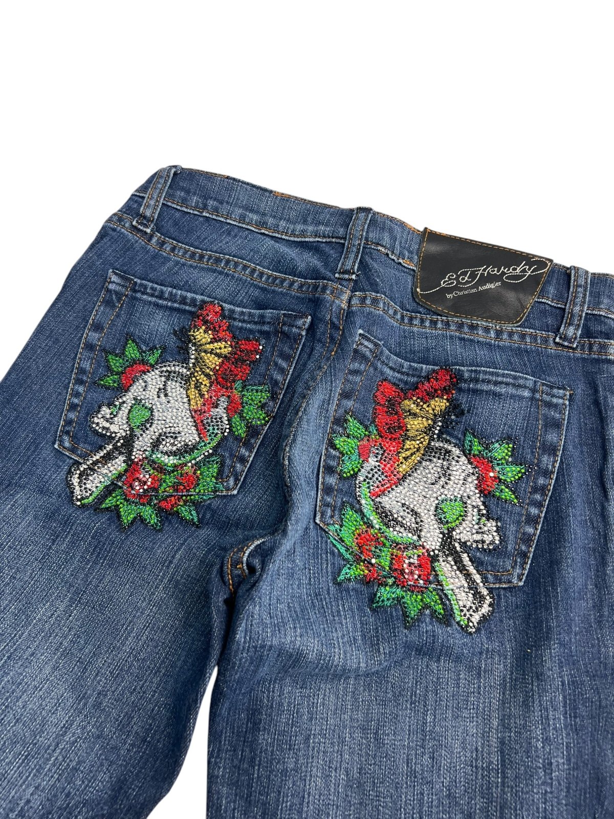 Ed Hardy High Rise Boot | S - ZAZA resell