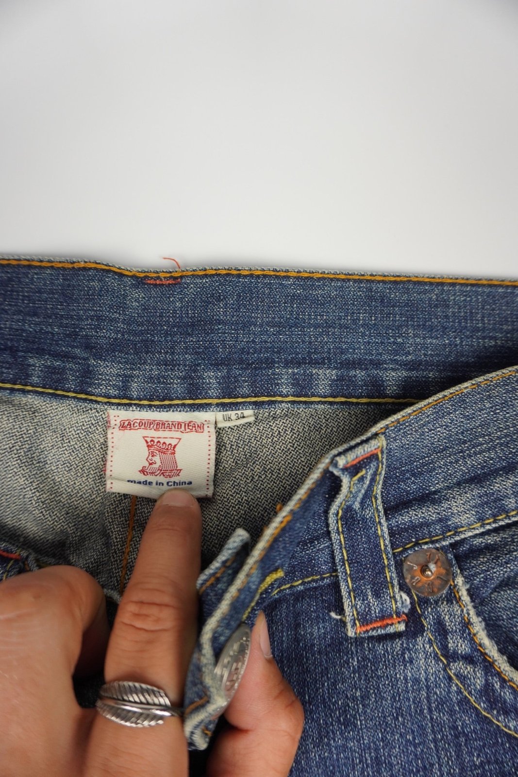 La Coup Brand Jean Ed Hardy Jorts - ZAZA resell