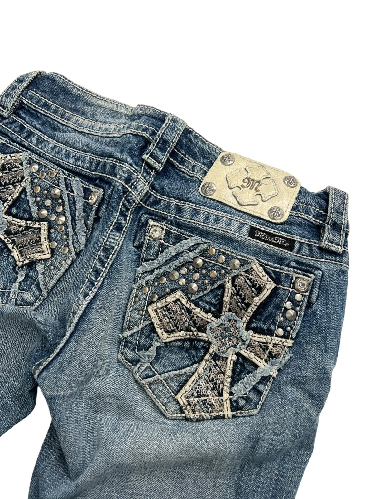 Miss Me Low Rise Straight | W25 x L25 - ZAZA resell