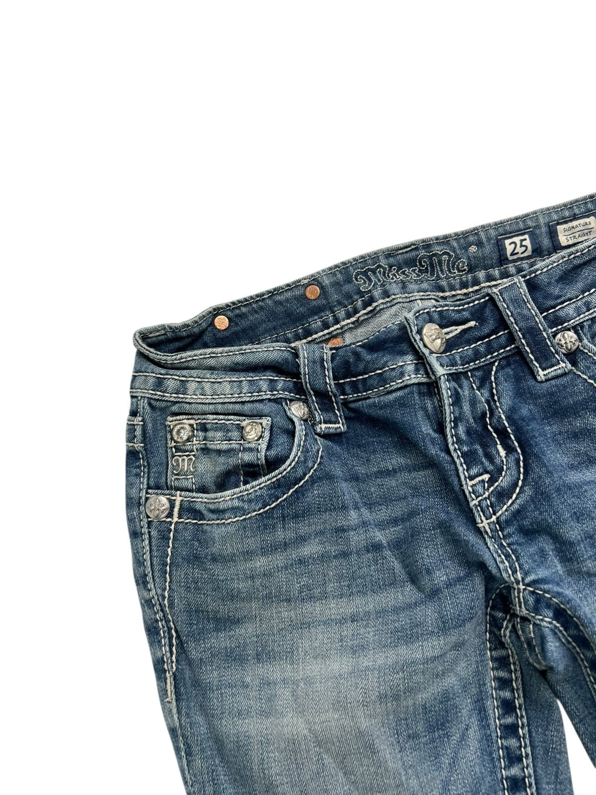 Miss Me Low Rise Straight | W25 x L25 - ZAZA resell