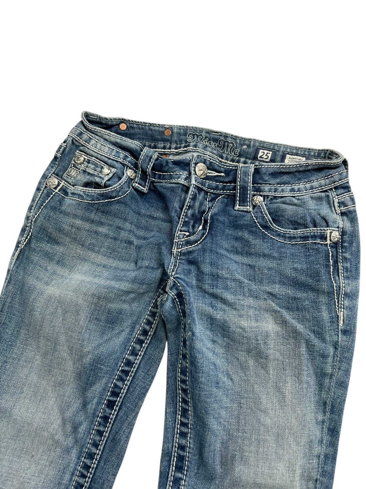 Miss Me Low Rise Straight | W25 x L25 - ZAZA resell