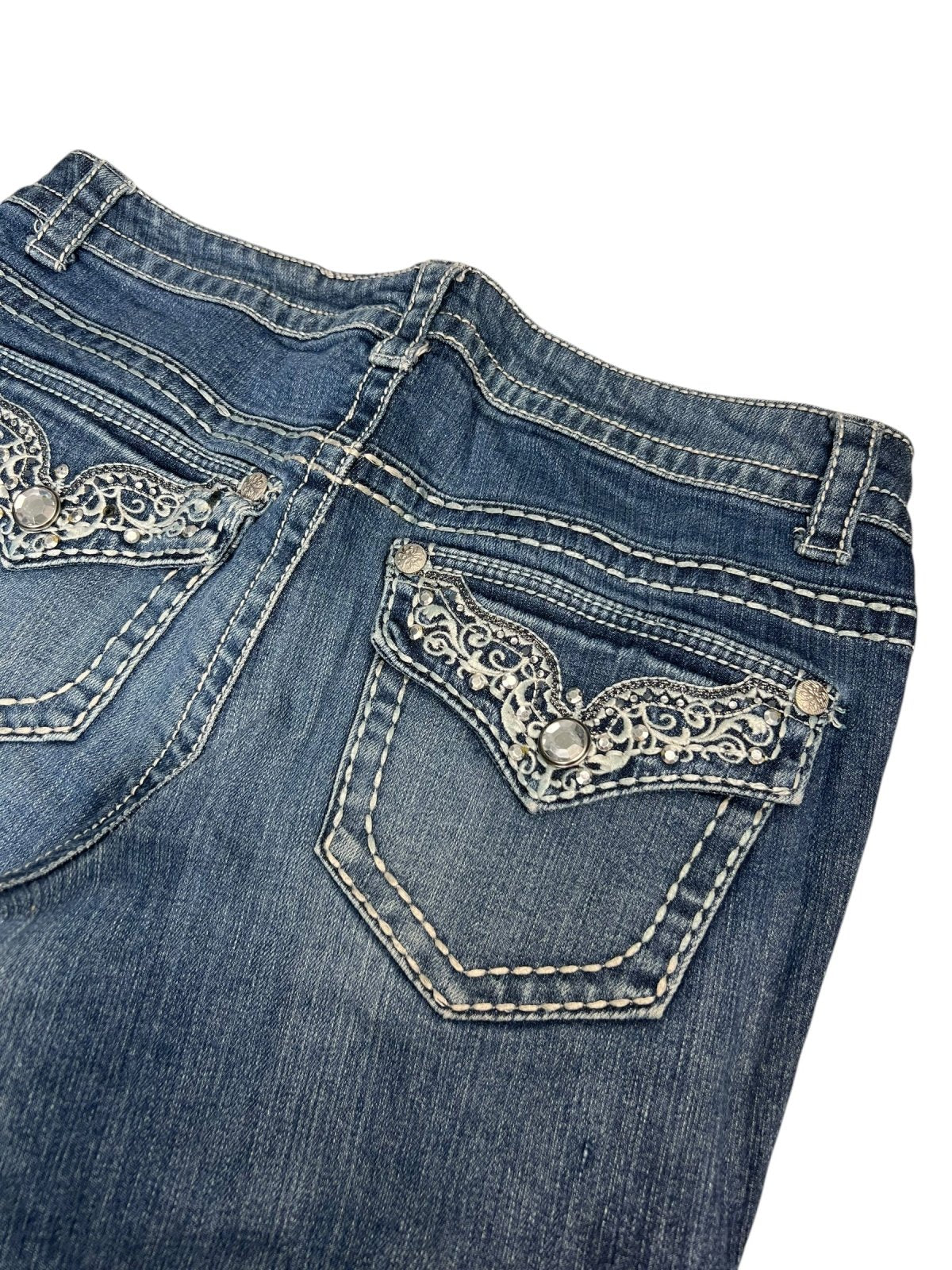 Paisley Sky Mid Rise Boot | L - ZAZA resell