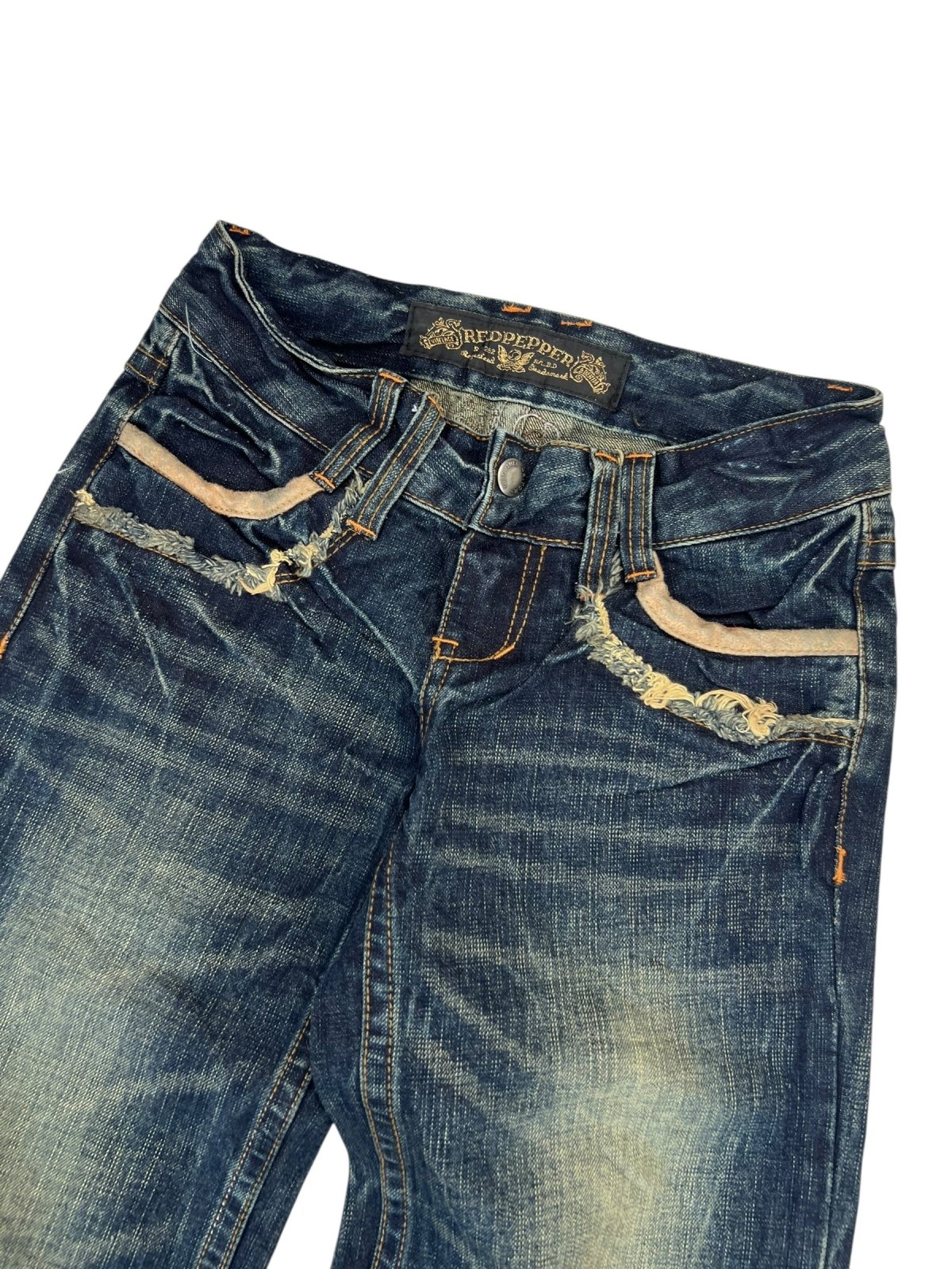 Red Pepper Low Rise Flare | 24 (XS/S) - ZAZA resell