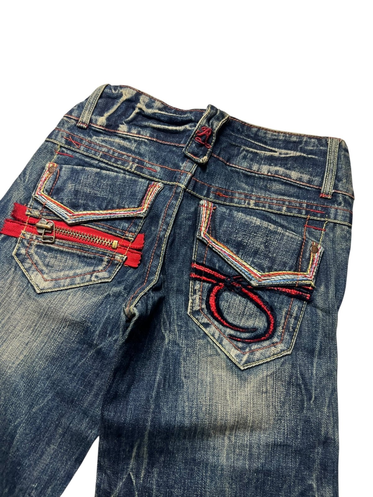 Red Pepper Low Rise Flare | 26 (S) - ZAZA resell