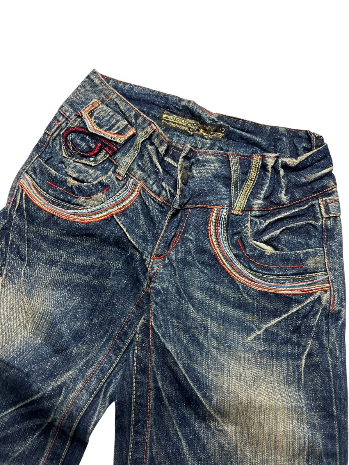 Red Pepper Low Rise Flare | 26 (S) - ZAZA resell
