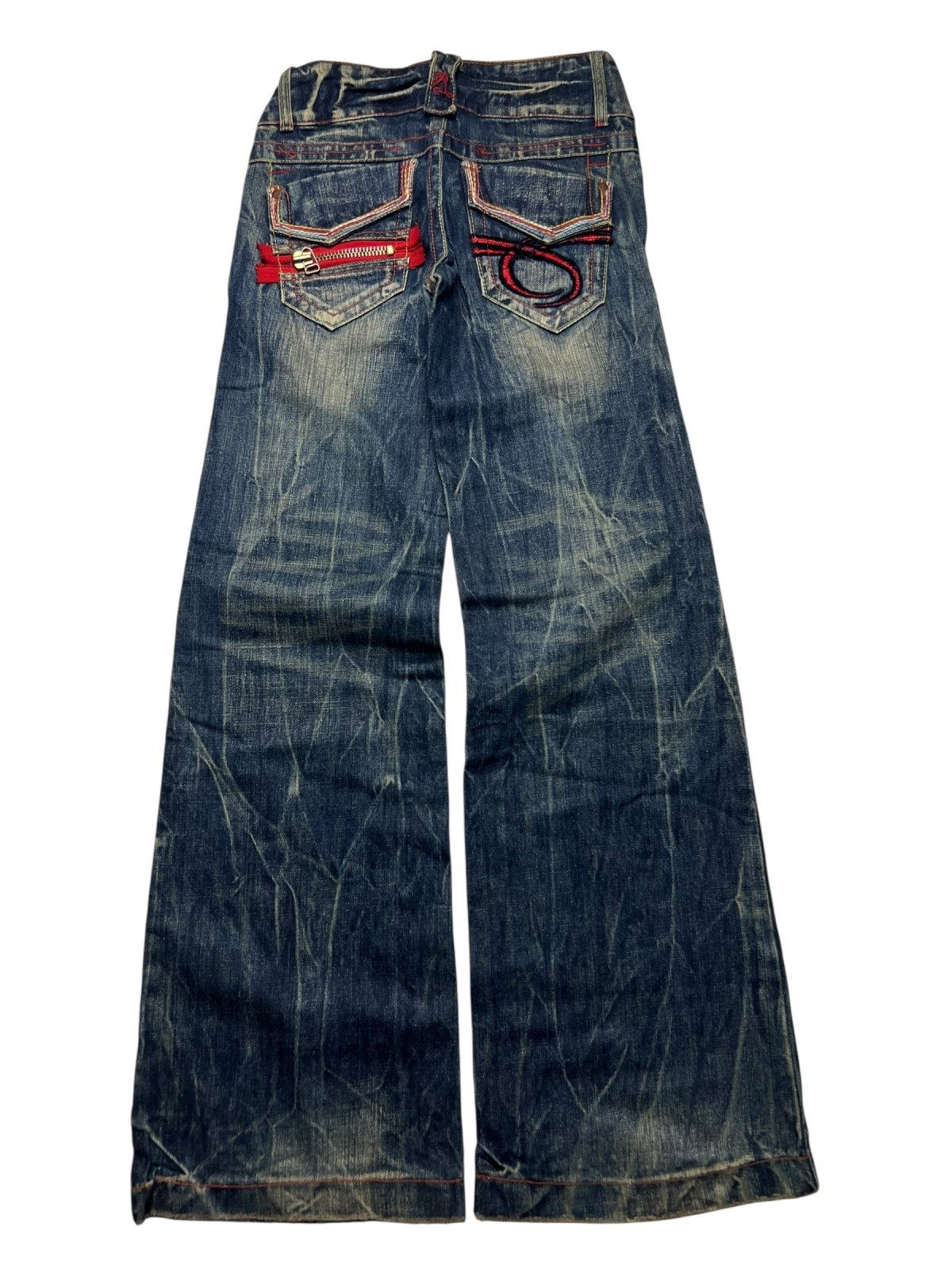 Red Pepper Low Rise Flare | 26 (S) - ZAZA resell