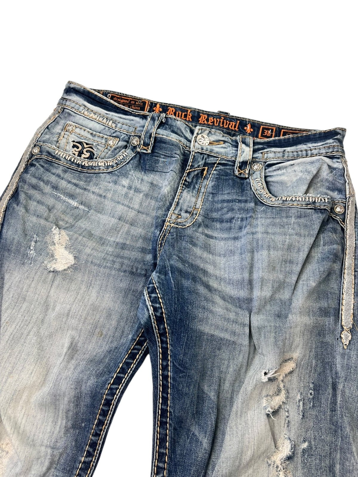 Rock Revival Chester Relaxed Straight | W36 - ZAZA resell