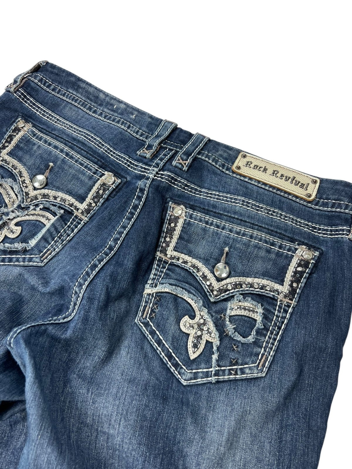 Rock Revival Iselin - Mid Rise Skinny | W33 - ZAZA resell