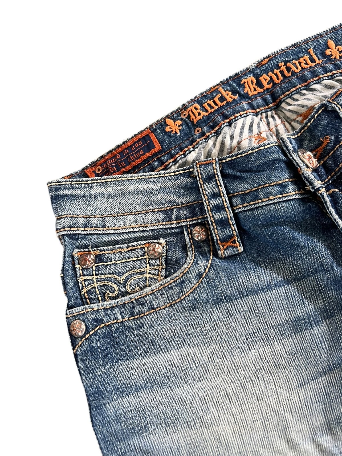 Rock Revival Jen - Low Rise Straight | W27 - ZAZA resell