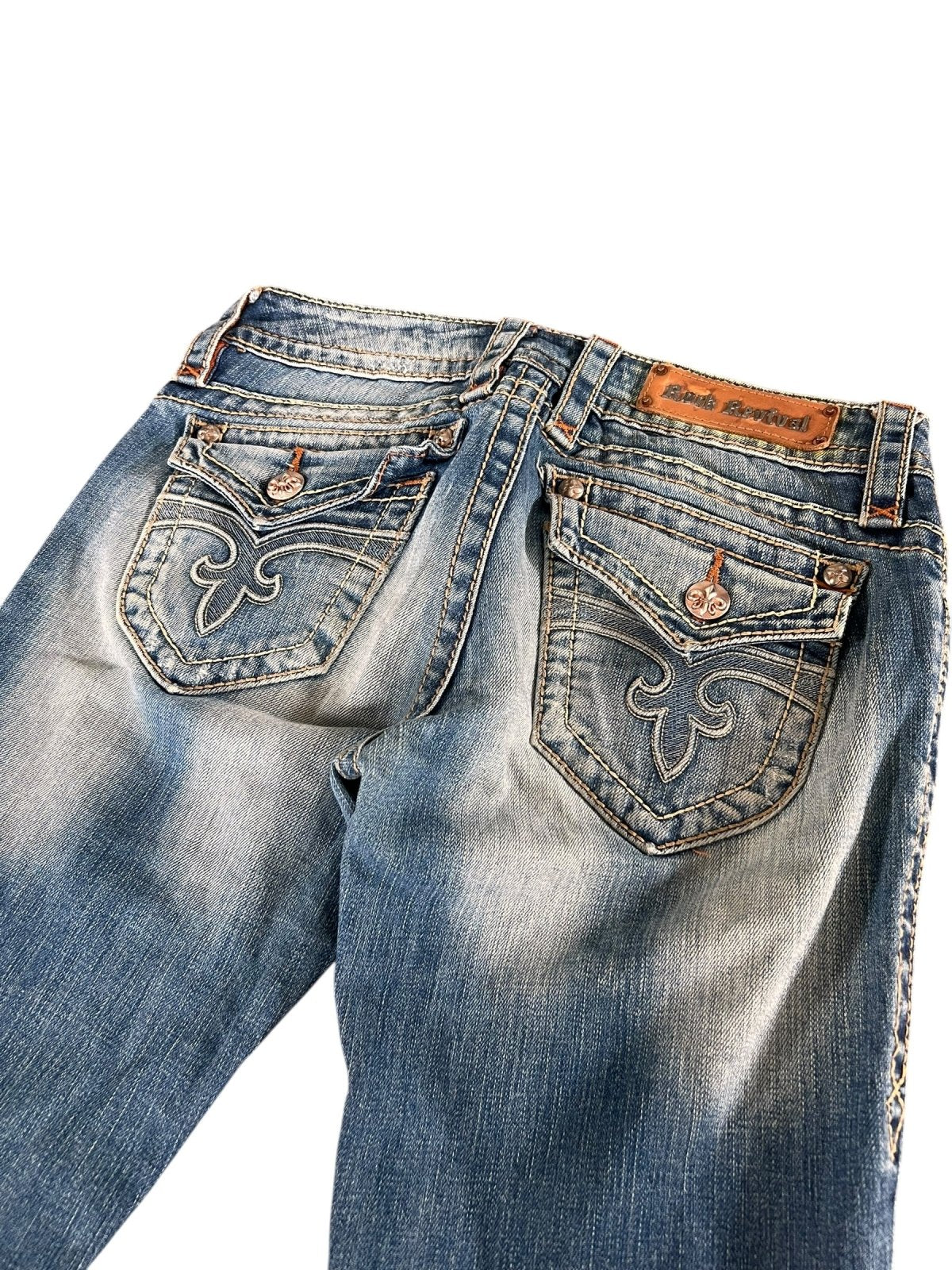 Rock Revival Jen - Low Rise Straight | W27 - ZAZA resell