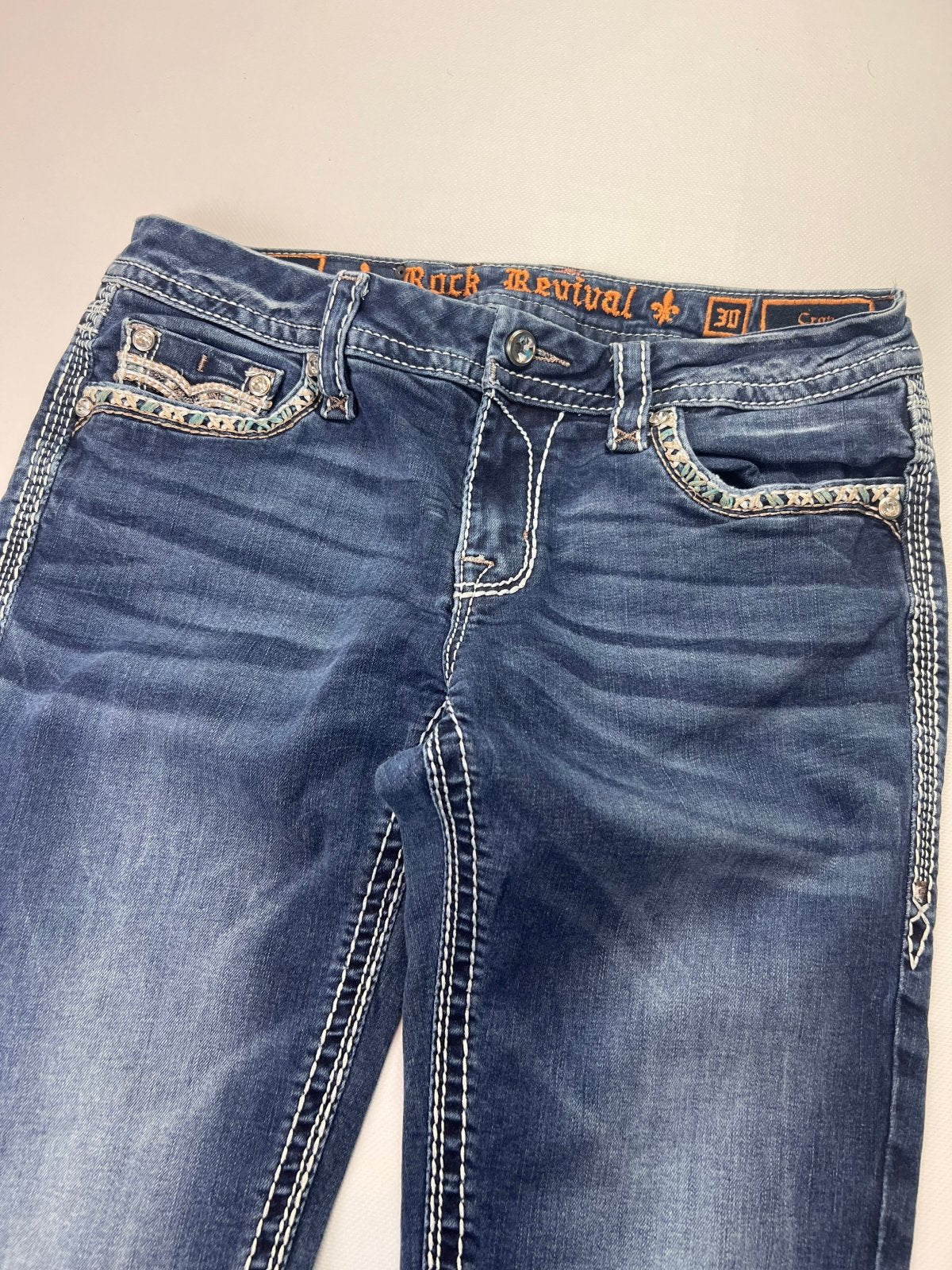 Rock Revival Meri Crop | W30 - ZAZA resell