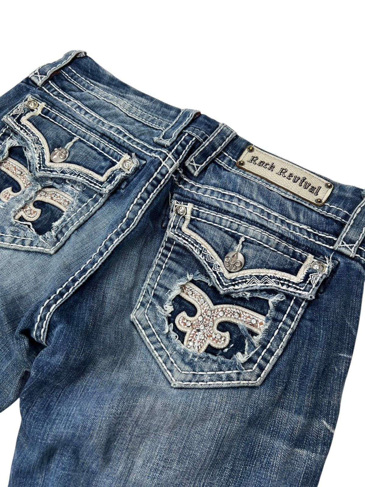 Rock Revival Mona - Low Rise Straight | W29 - ZAZA resell