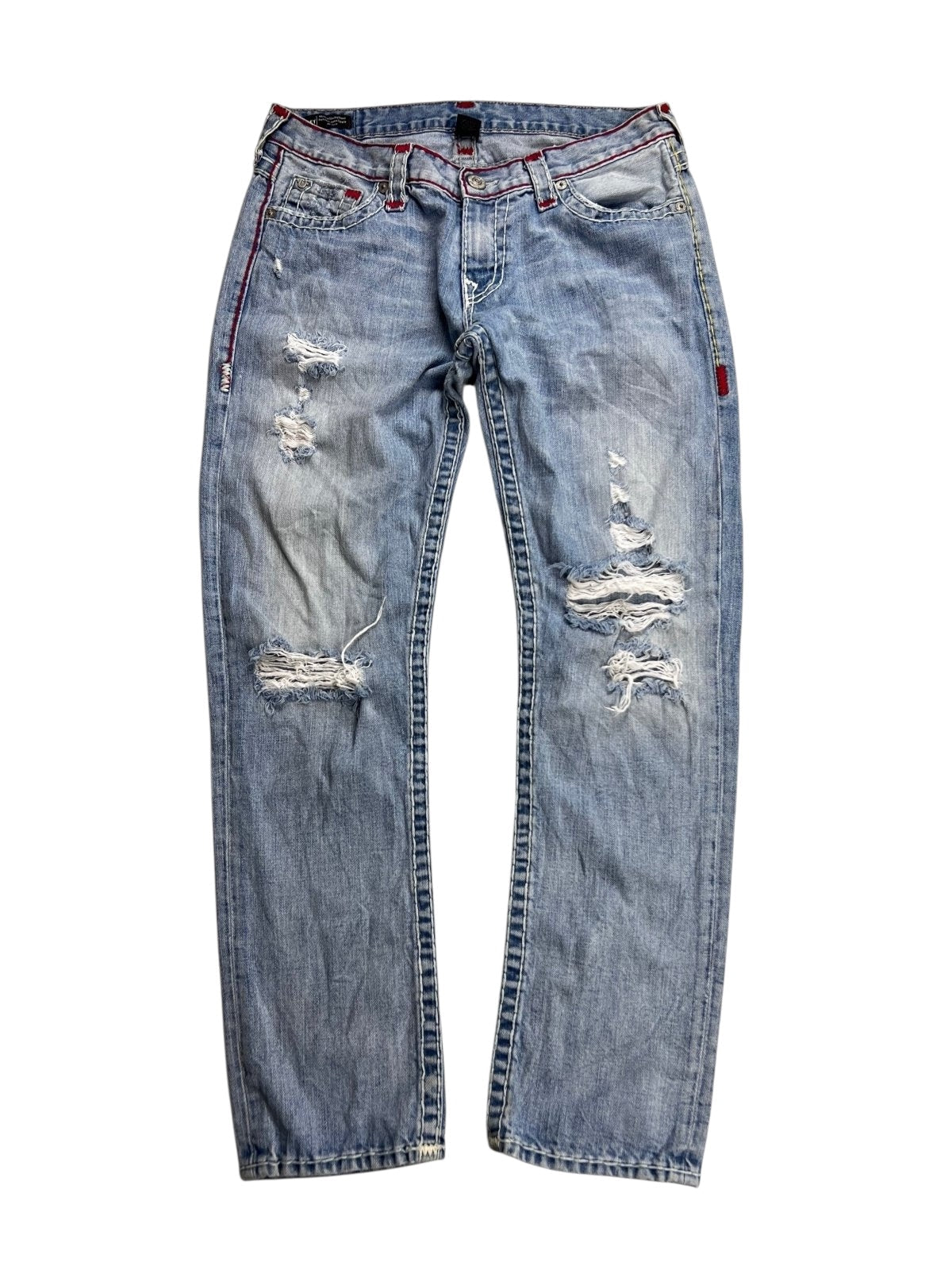 True Religion Audrey - Mid Rise Straight | 29 (M/L) - ZAZA resell