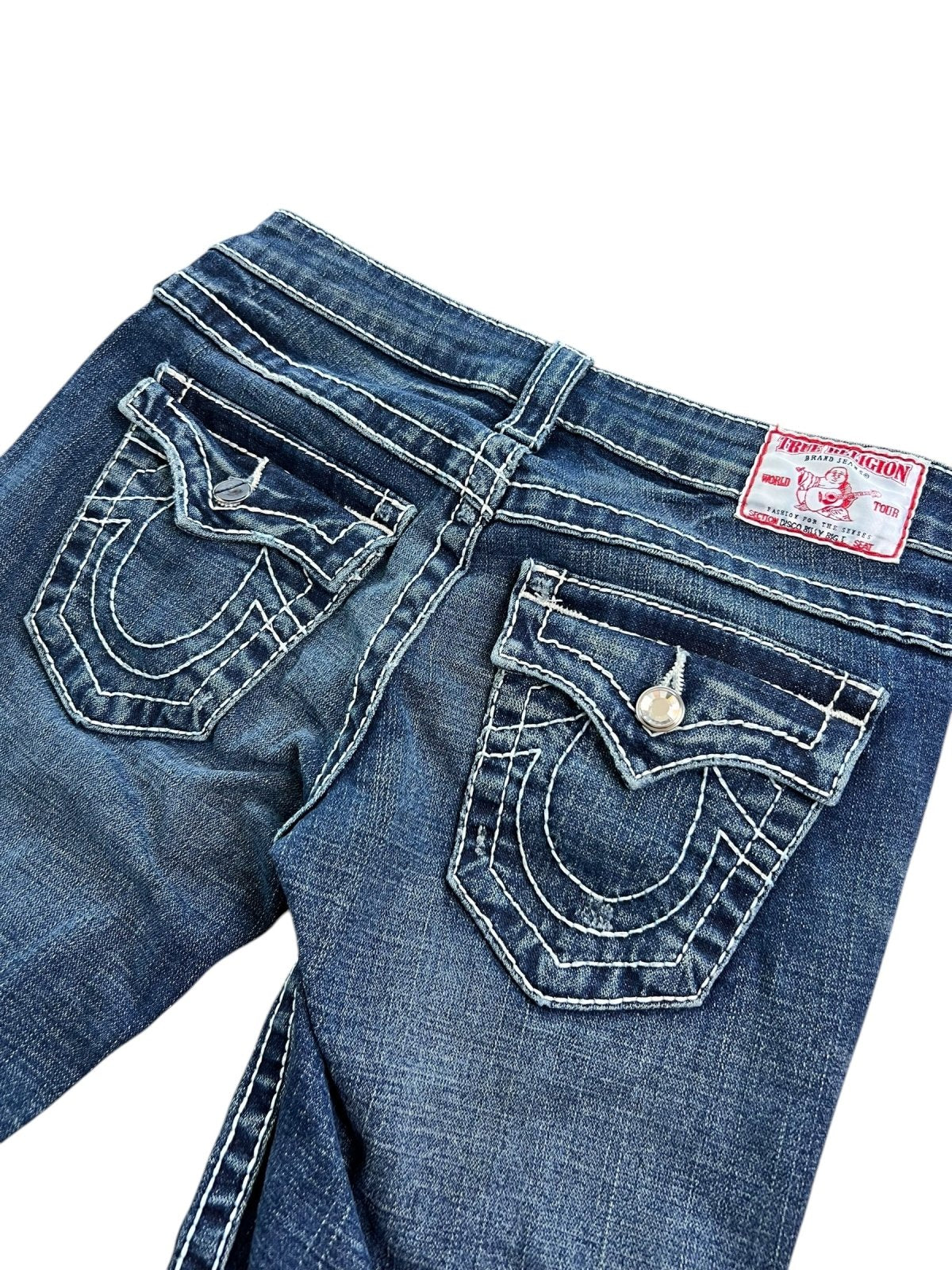 True Religion Disco Billy Big T - Low Rise Straight | W26 - ZAZA resell