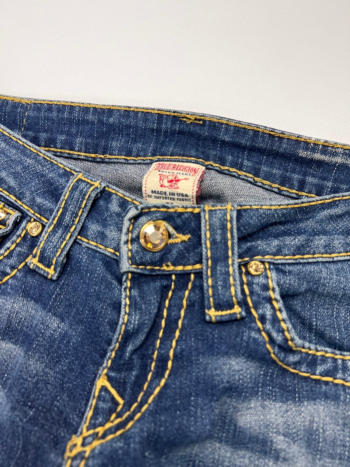 True Religion Disco Billy Big T Straight | W 37,5cm x L 105,5cm - ZAZA resell
