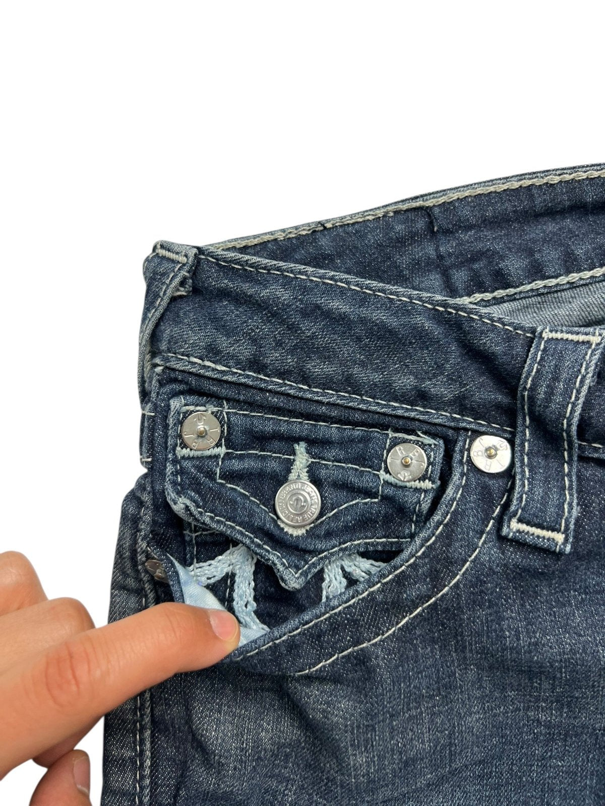 True Religion Hi Rise Straight |27 (S) - ZAZA resell