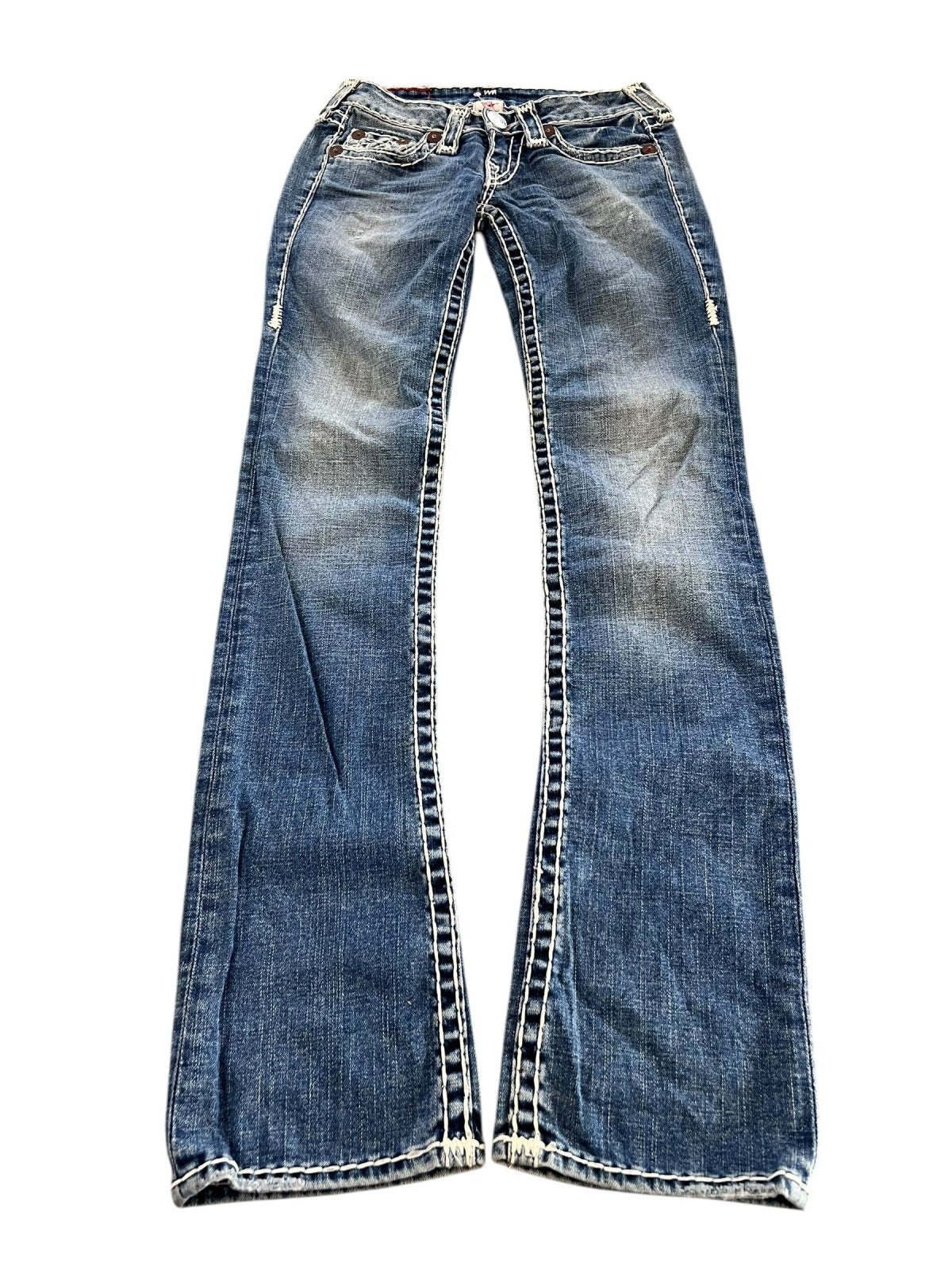 True Religion Johnny Super T - Low Rise Straight | W25 - ZAZA resell