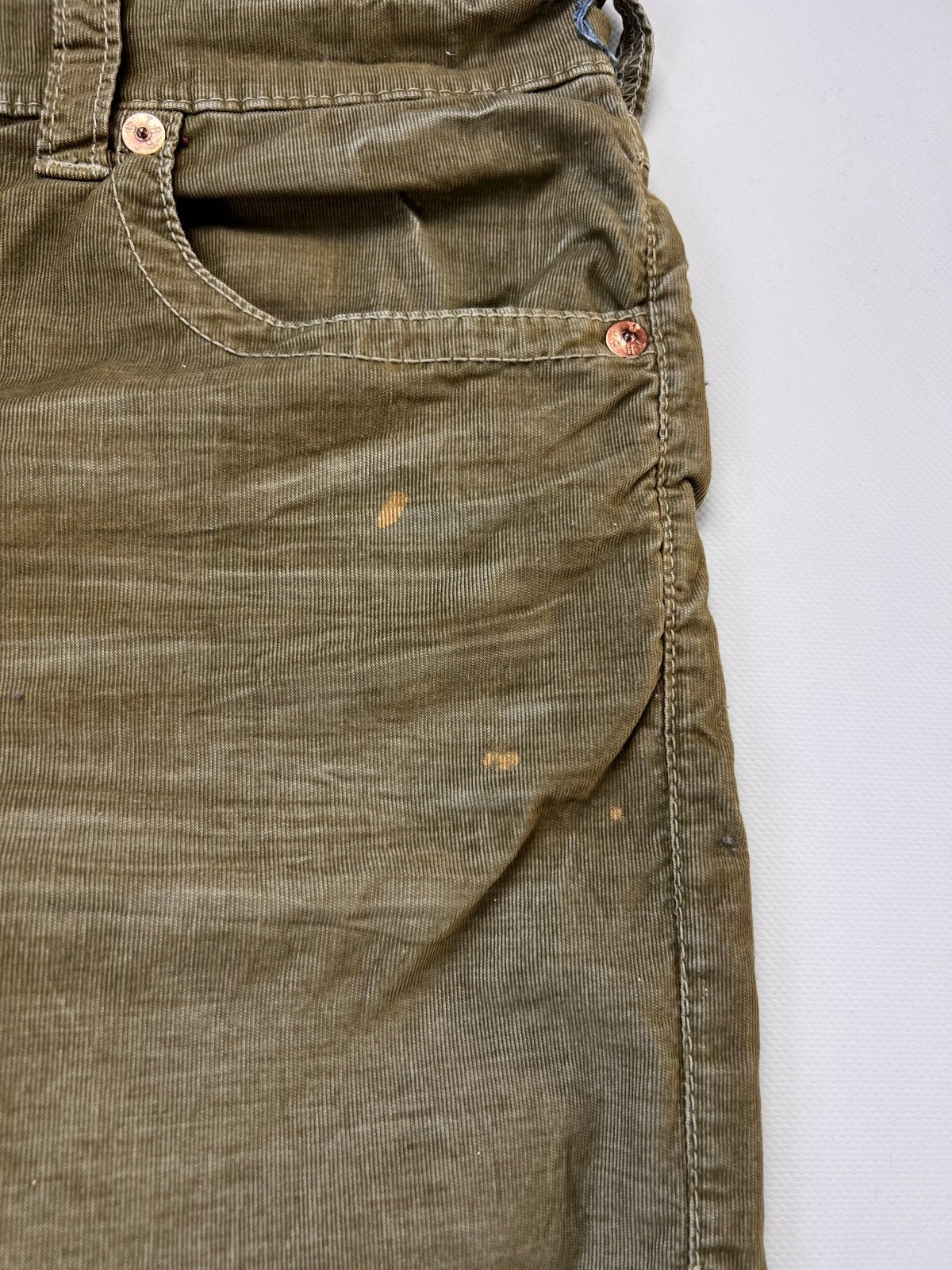 True Religion Ricky Cord Straight Jeans - ZAZA resell