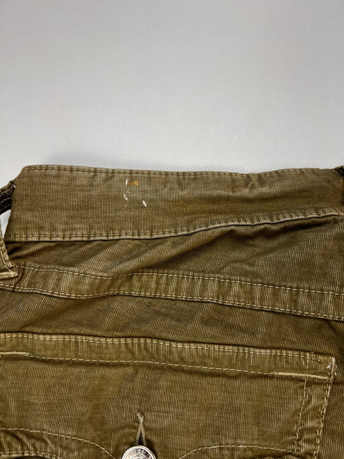True Religion Ricky Cord Straight Jeans - ZAZA resell