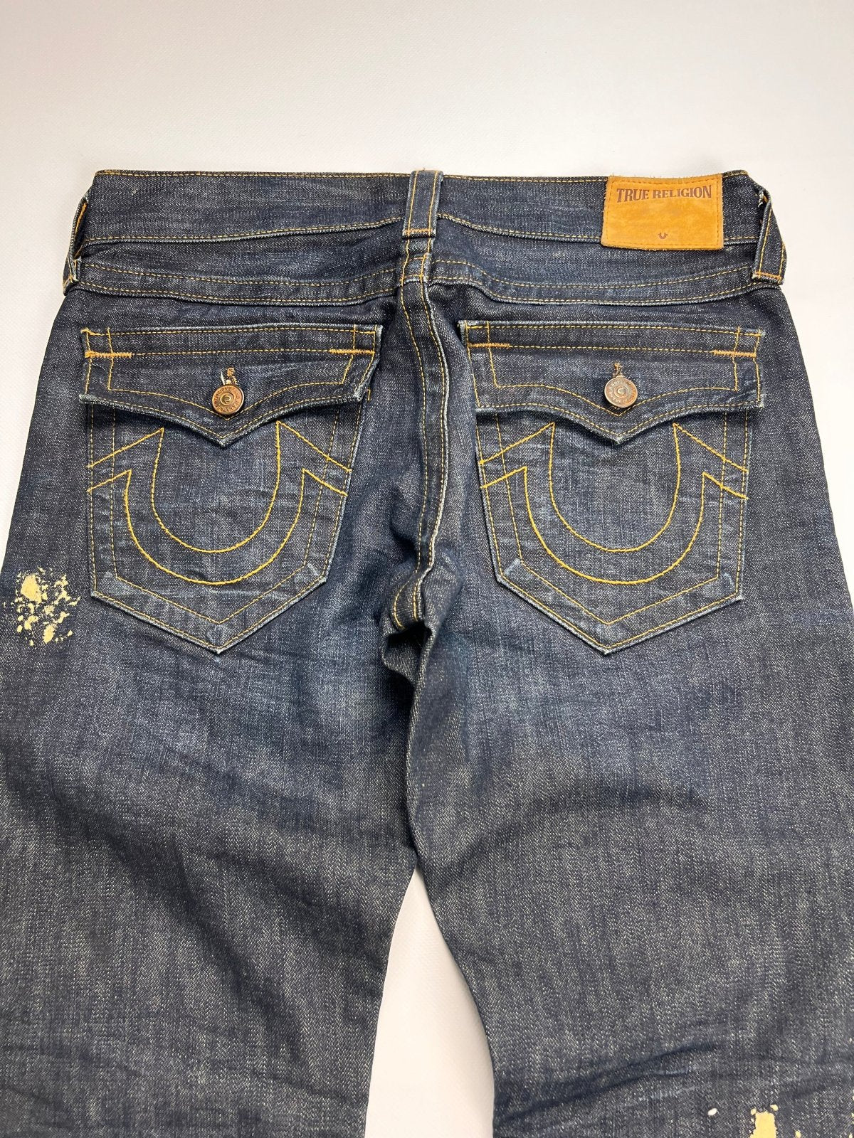 True Religion Ricky Paint Splatter Jeans Boot | W 42,5cm x L 108cm - ZAZA resell