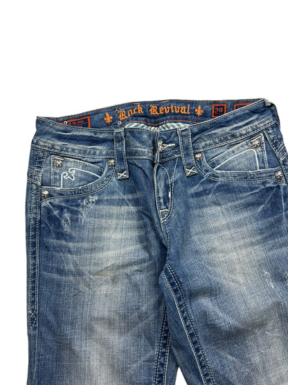 Rock Revival Mid Rise Straight | 29 (M)