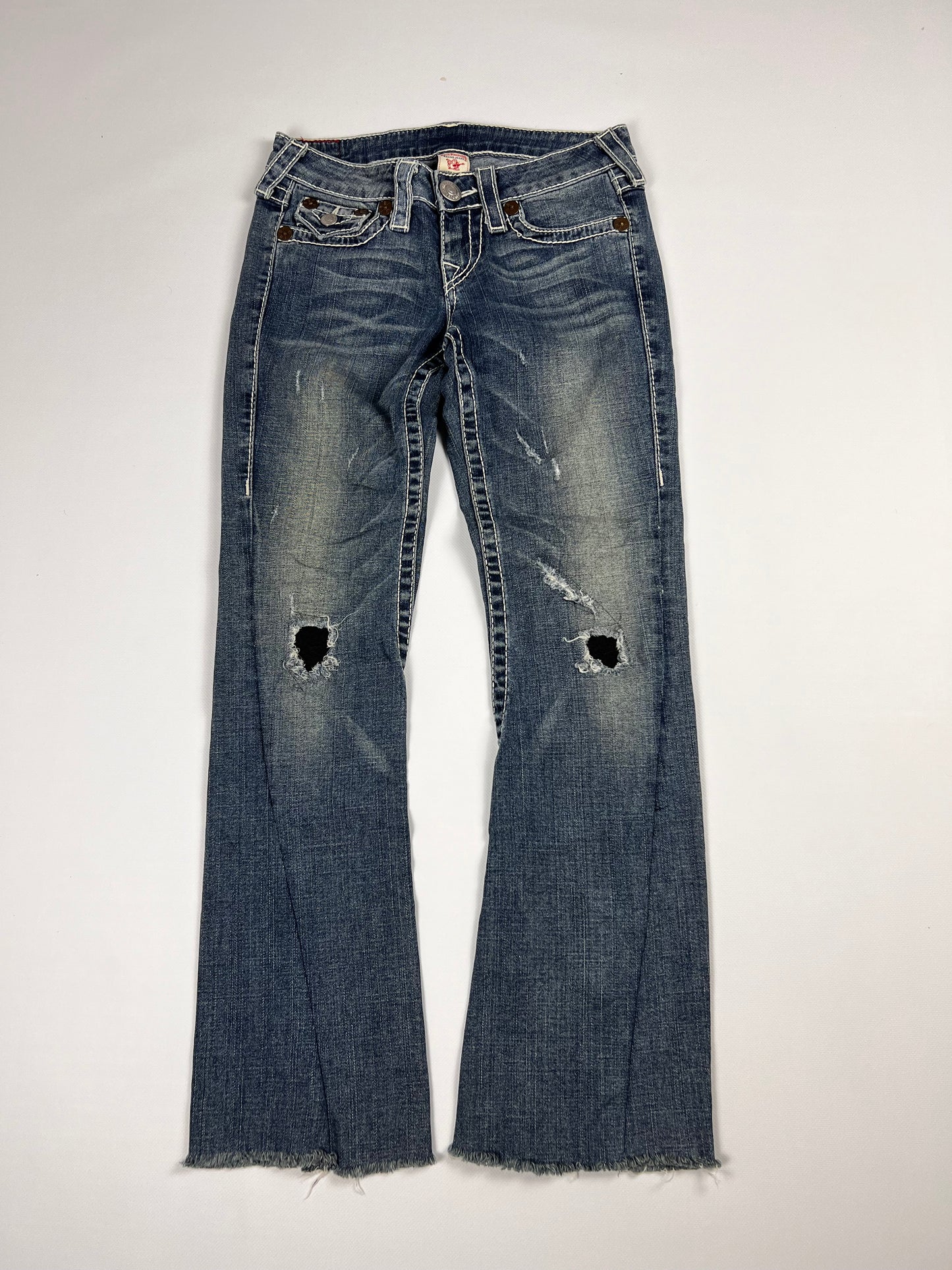 True Religion Rainbow Joey Bootcut Jeans 26/S