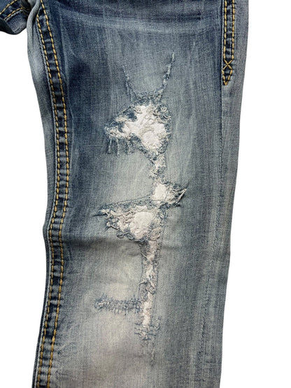 Rock Revival Mid Rise Straight | 27 (S)