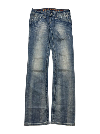 Rock Revival Mid Rise Straight | 29 (M)