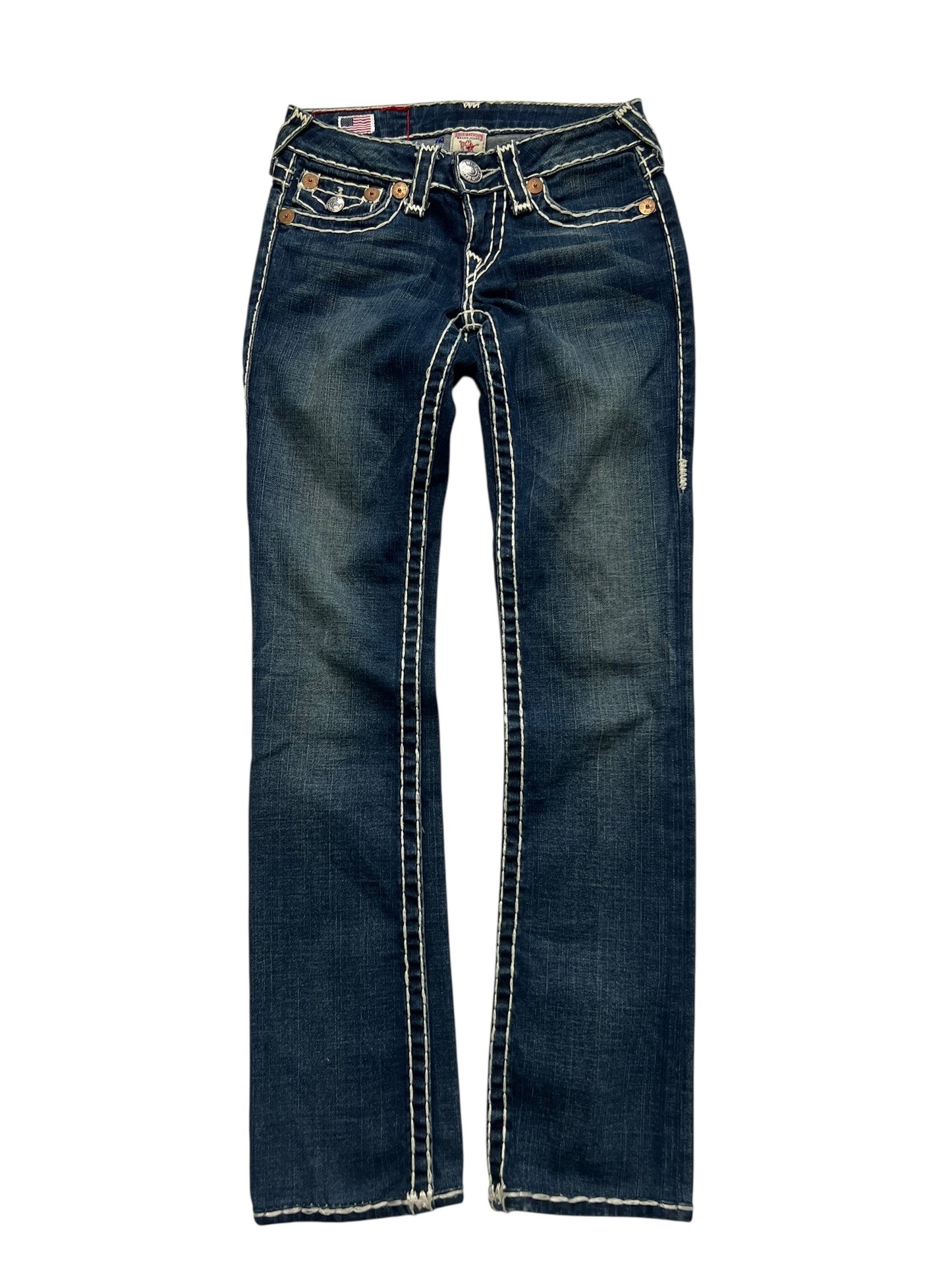 True Religion Billy Super T - Low Rise Straight | 24 (S)