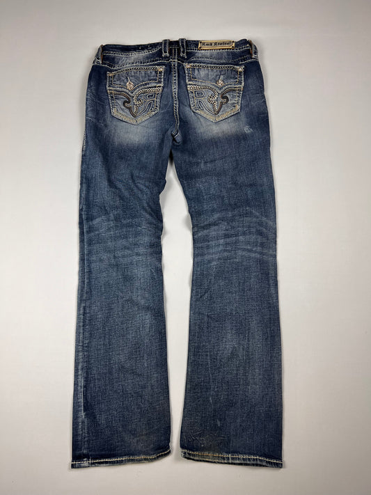 Rock Revival Sundee Mid-Rise Bootcut Jeans 34/L