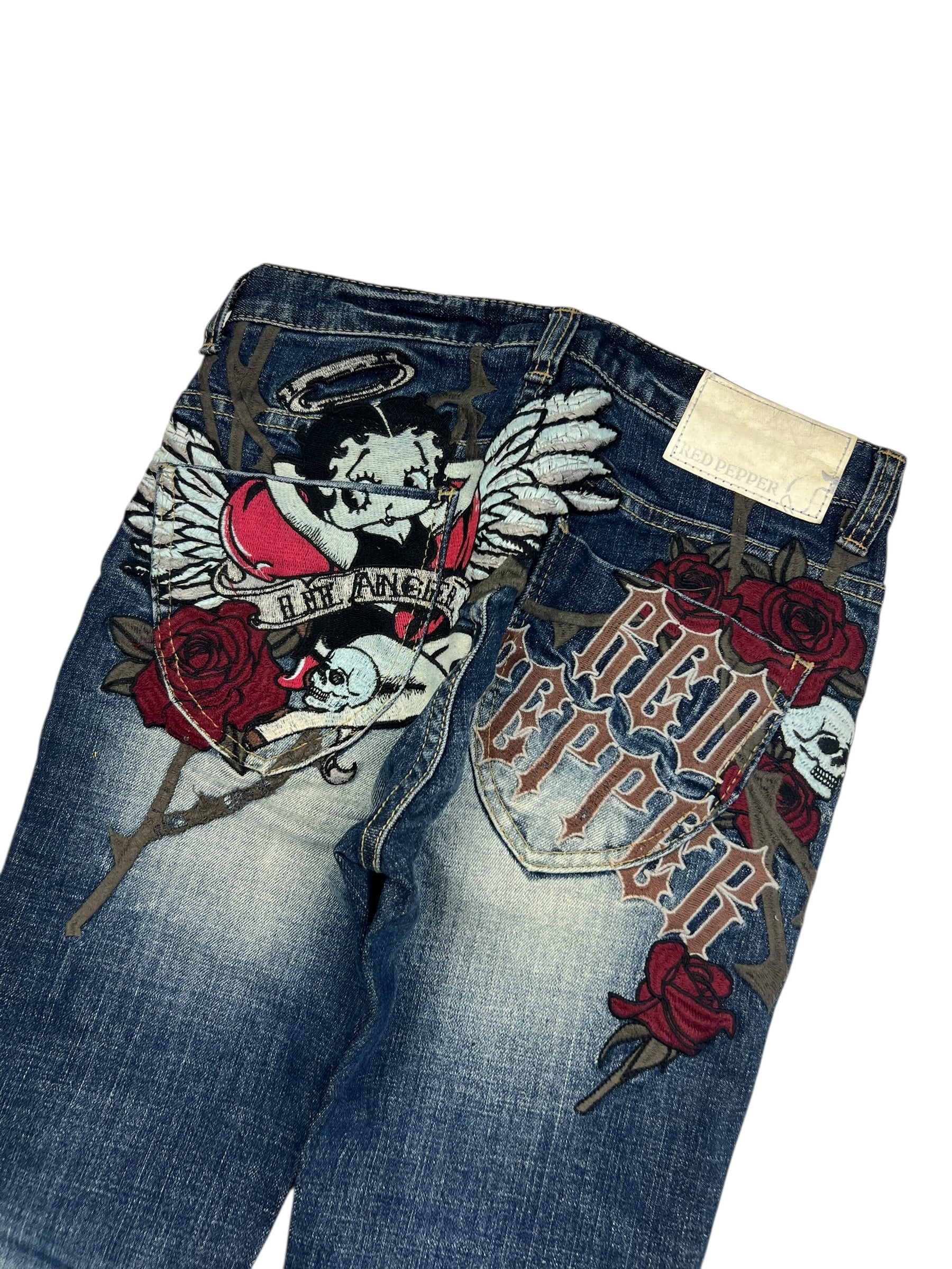 Red Pepper x Betty Boop Low Rise Boot | 25 (XS)