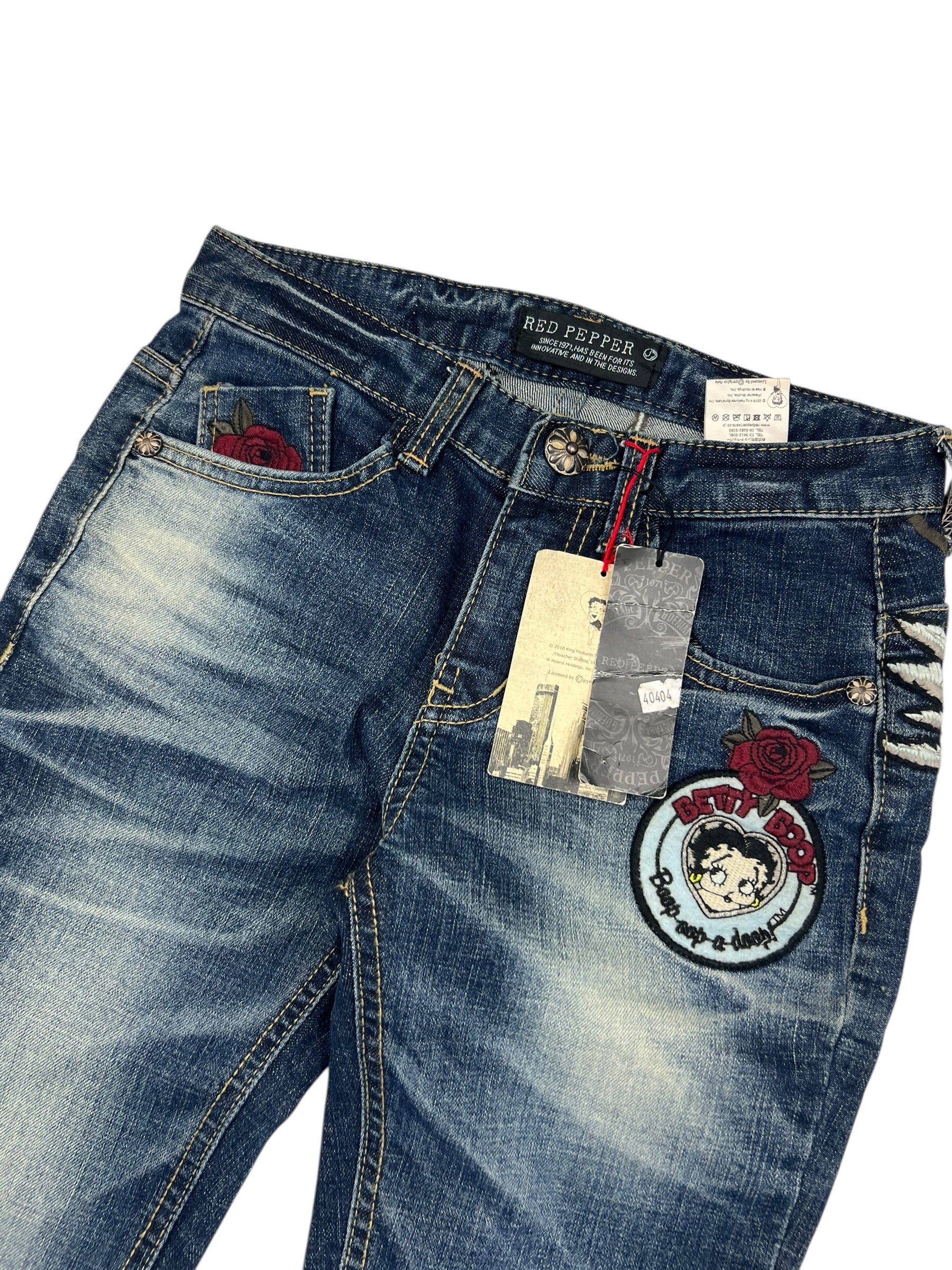 Red Pepper x Betty Boop Low Rise Boot | 25 (XS)