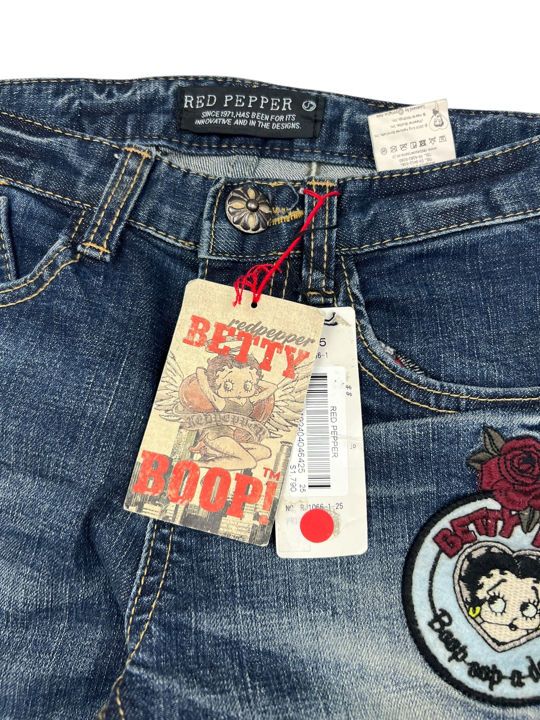 Red Pepper x Betty Boop Low Rise Boot | 25 (XS)