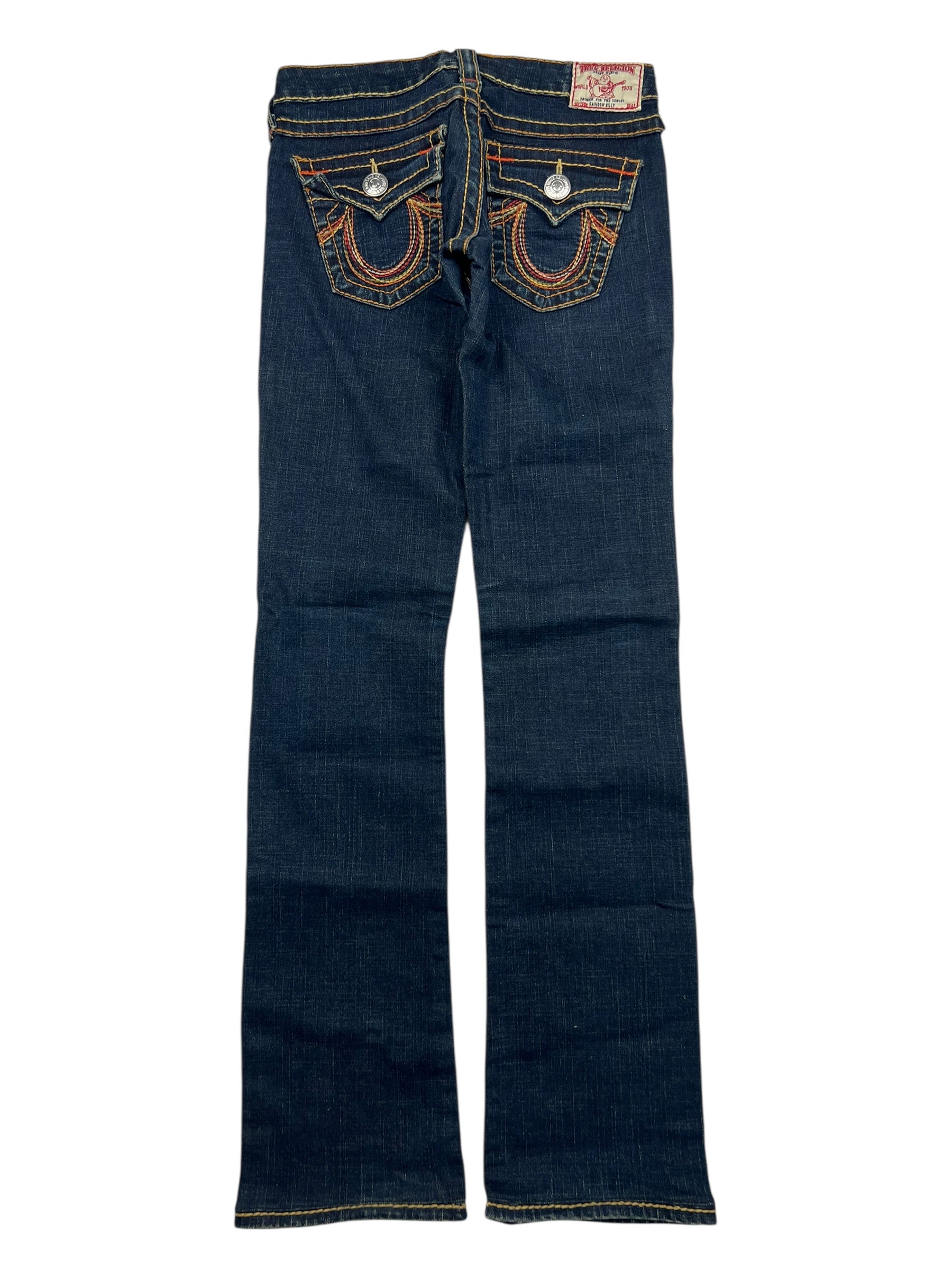 True Religion Rainbow Billy - Low Rise Straight | 24 (S)