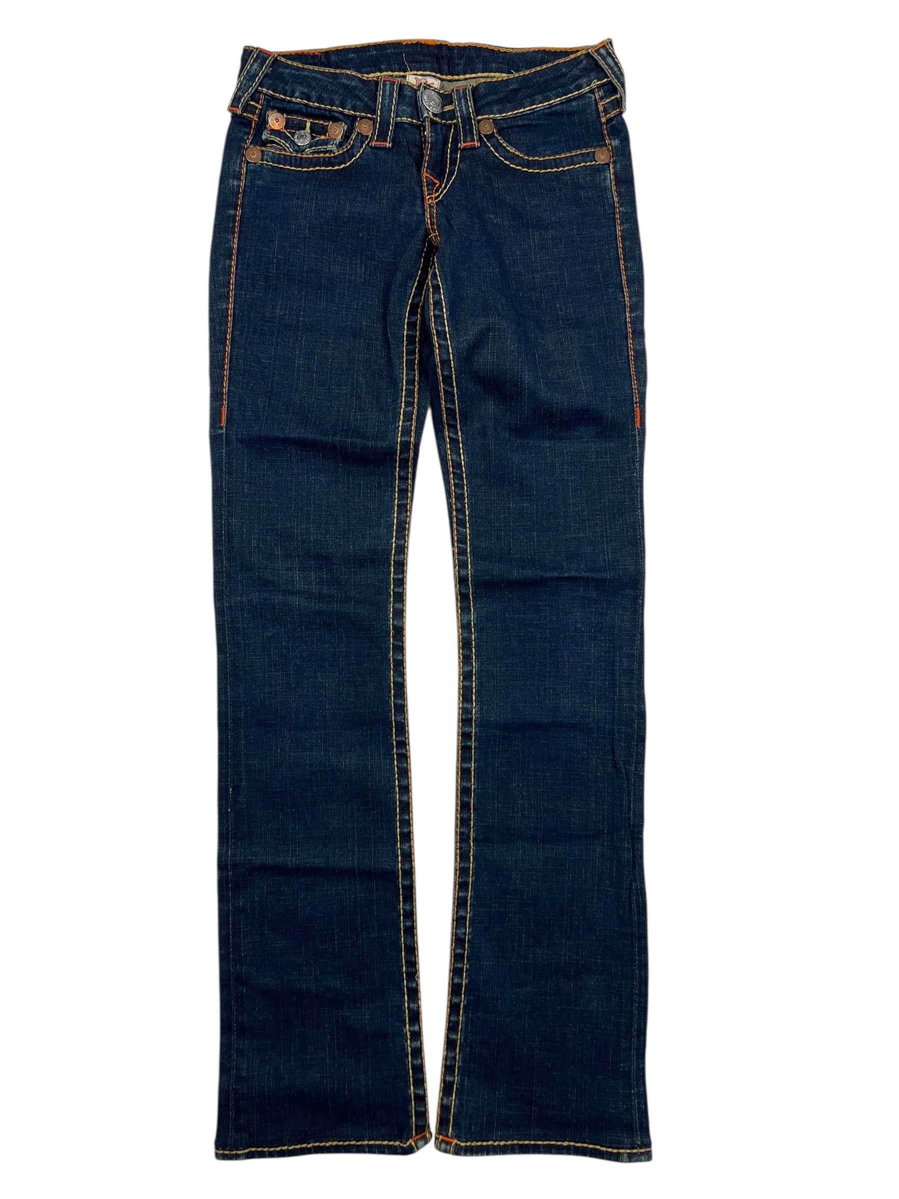 True Religion Rainbow Billy - Low Rise Straight | 24 (S)