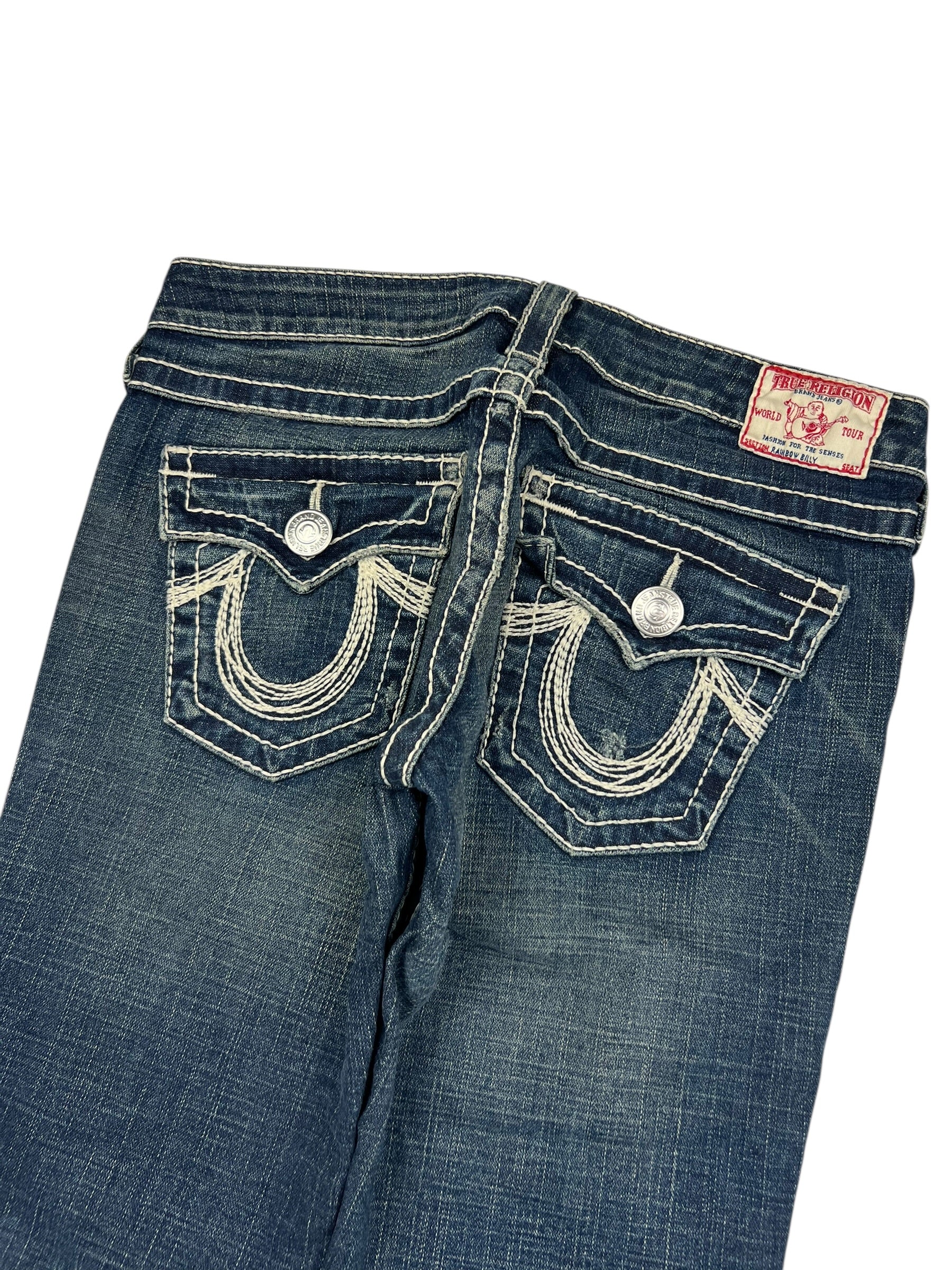 True Religion Rainbow Billy - Low Rise Straight | 27 (M)