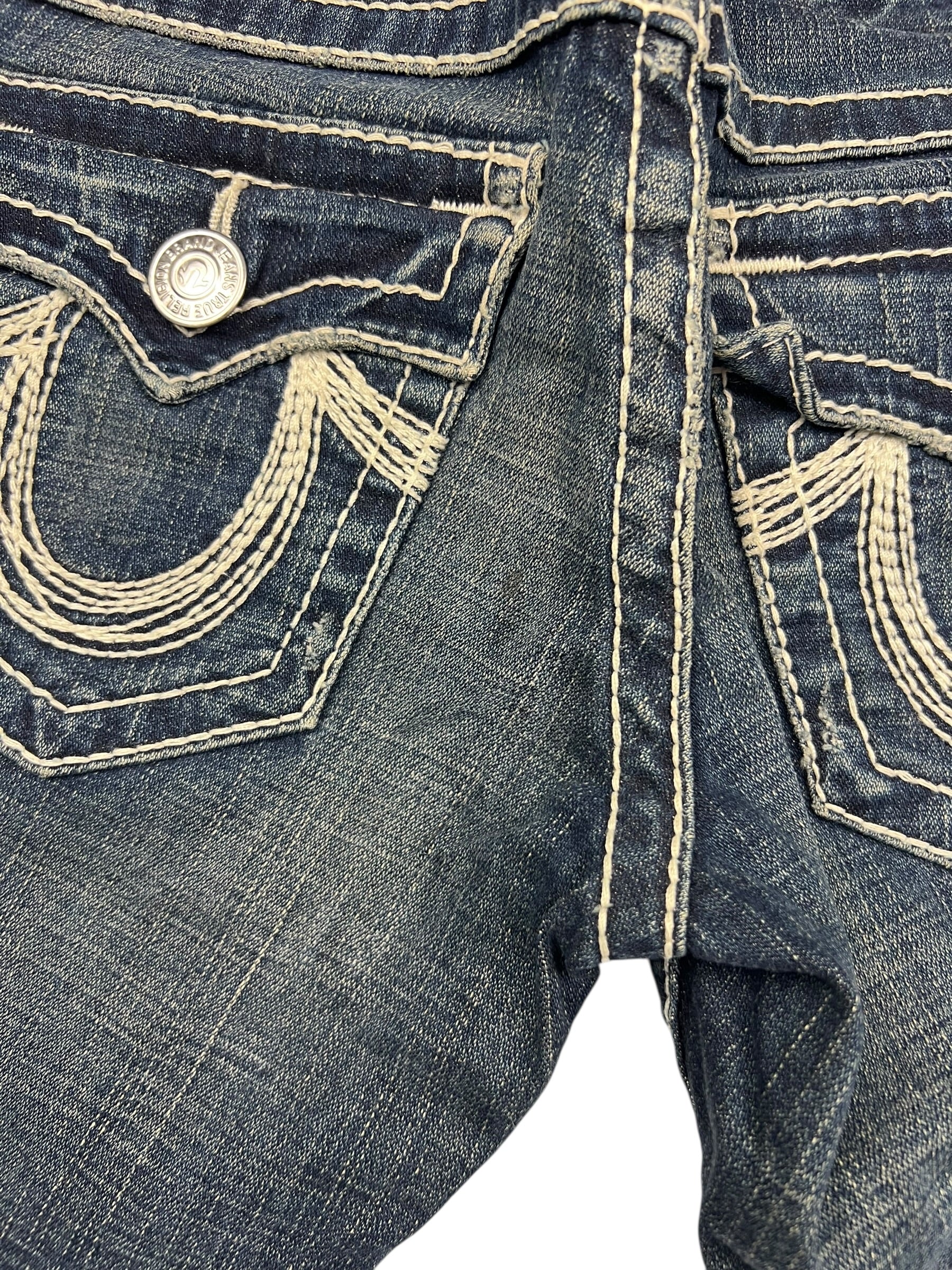 True Religion Rainbow Billy - Low Rise Straight | 27 (M)