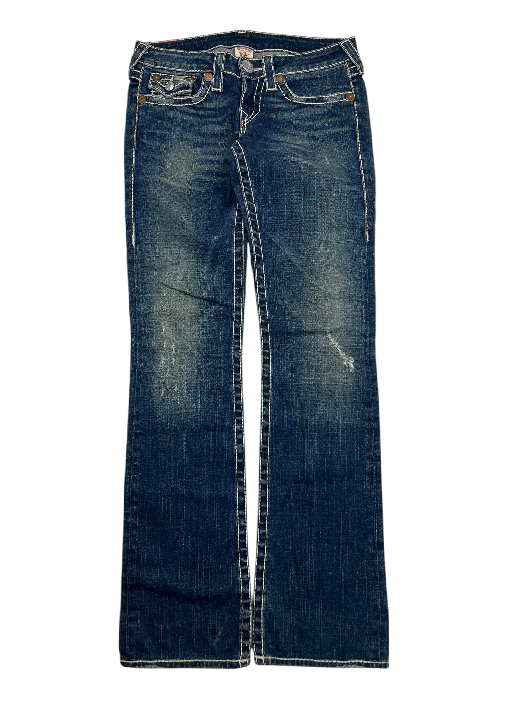 True Religion Rainbow Billy - Low Rise Straight | 27 (M)