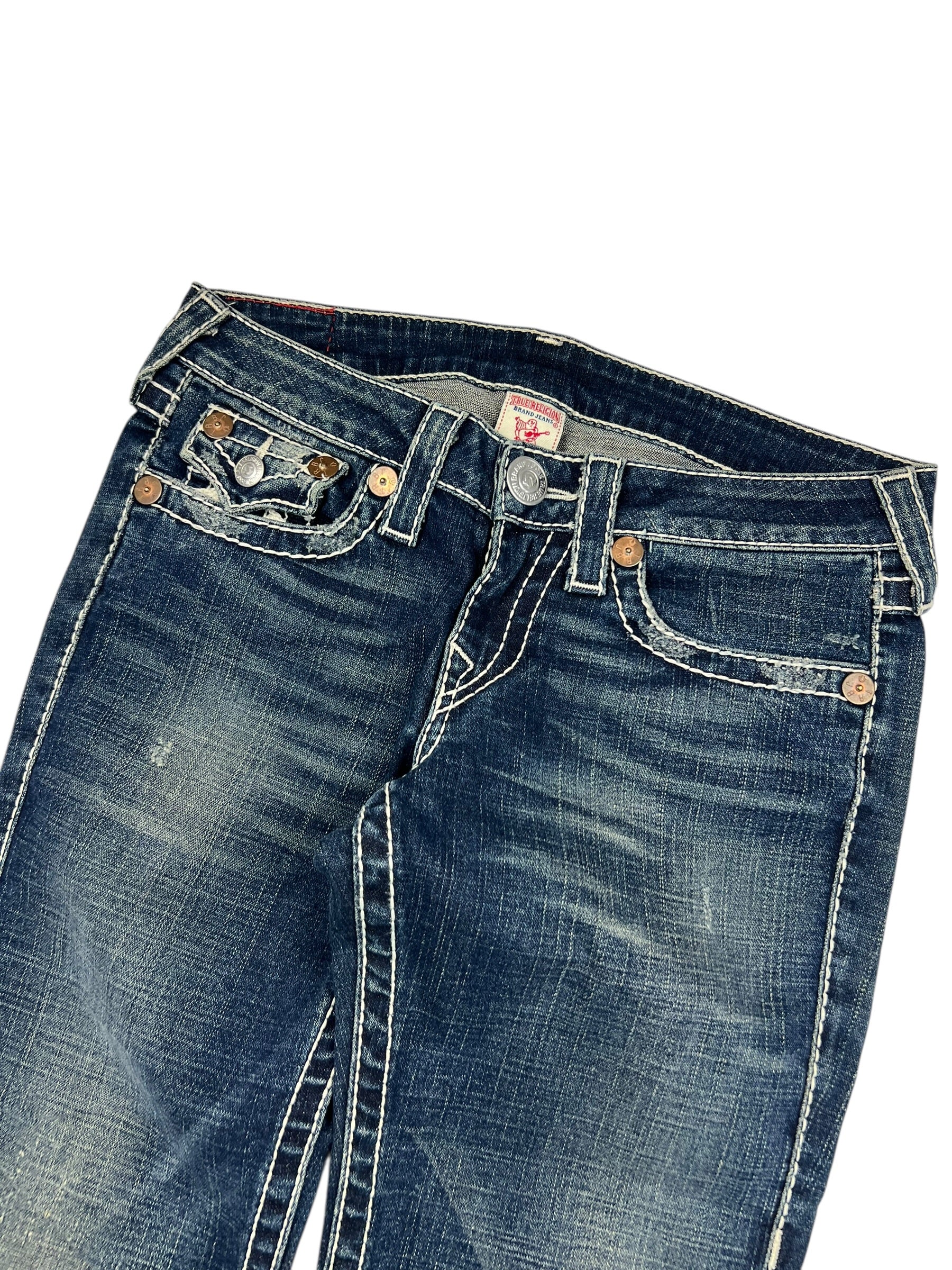 True Religion Rainbow Billy - Low Rise Straight | 27 (M)