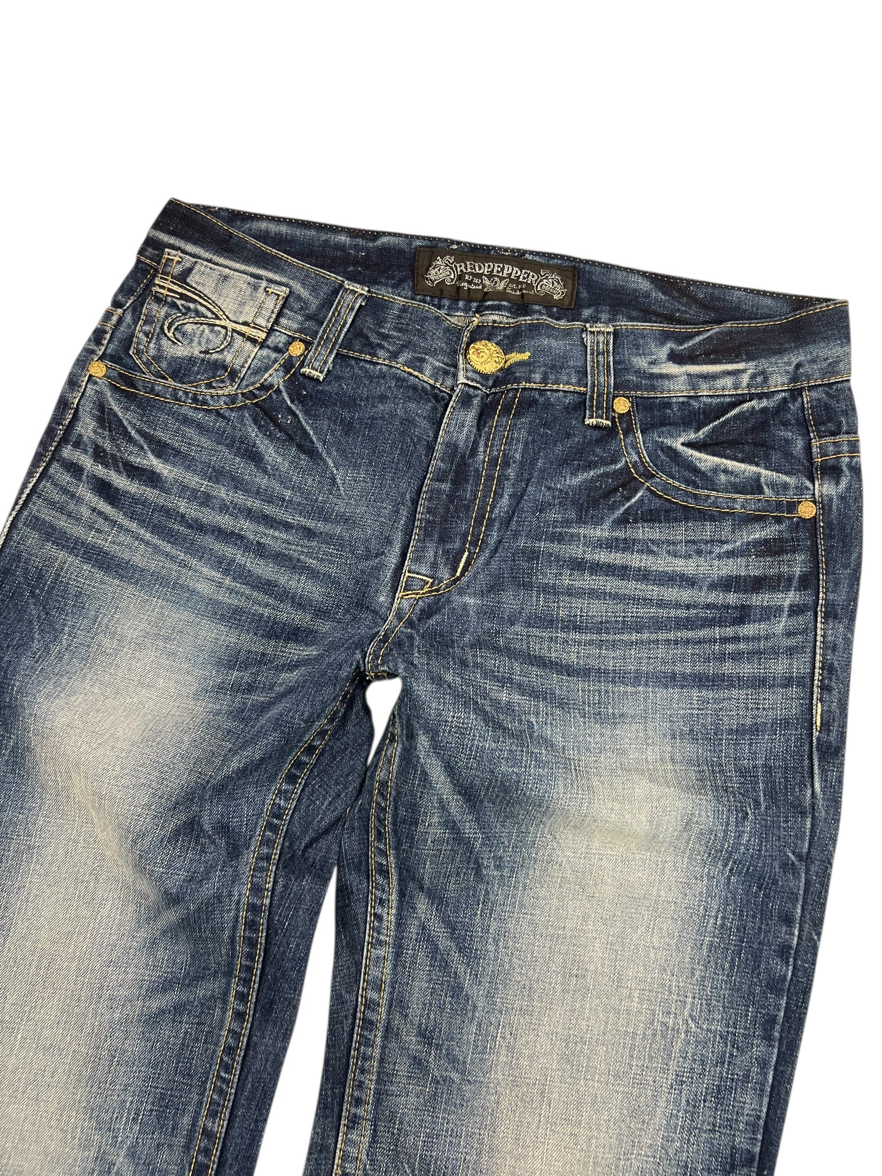 Red Pepper Straight/Baggy | 34 (M/L)