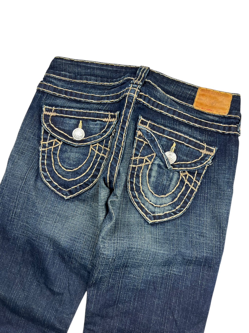 True Religion Billy Super T - Low Rise Straight | 27 (S/M)