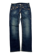 True Religion Billy Super T - Low Rise Straight | 27 (S/M)